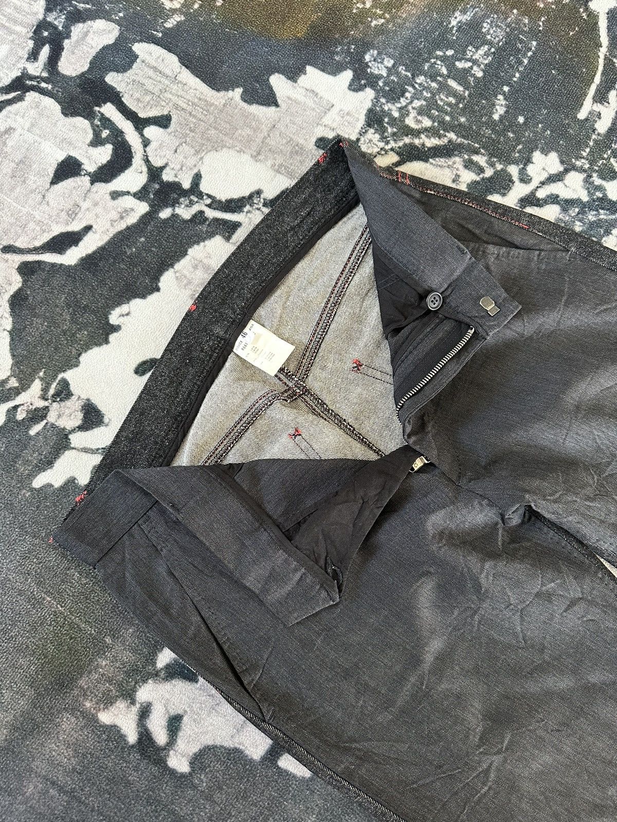 Dolce & Gabbana 1997 Dolce & Gabbana denim trauser minimalist pant Size US 32 / EU 48 - 8 Thumbnail