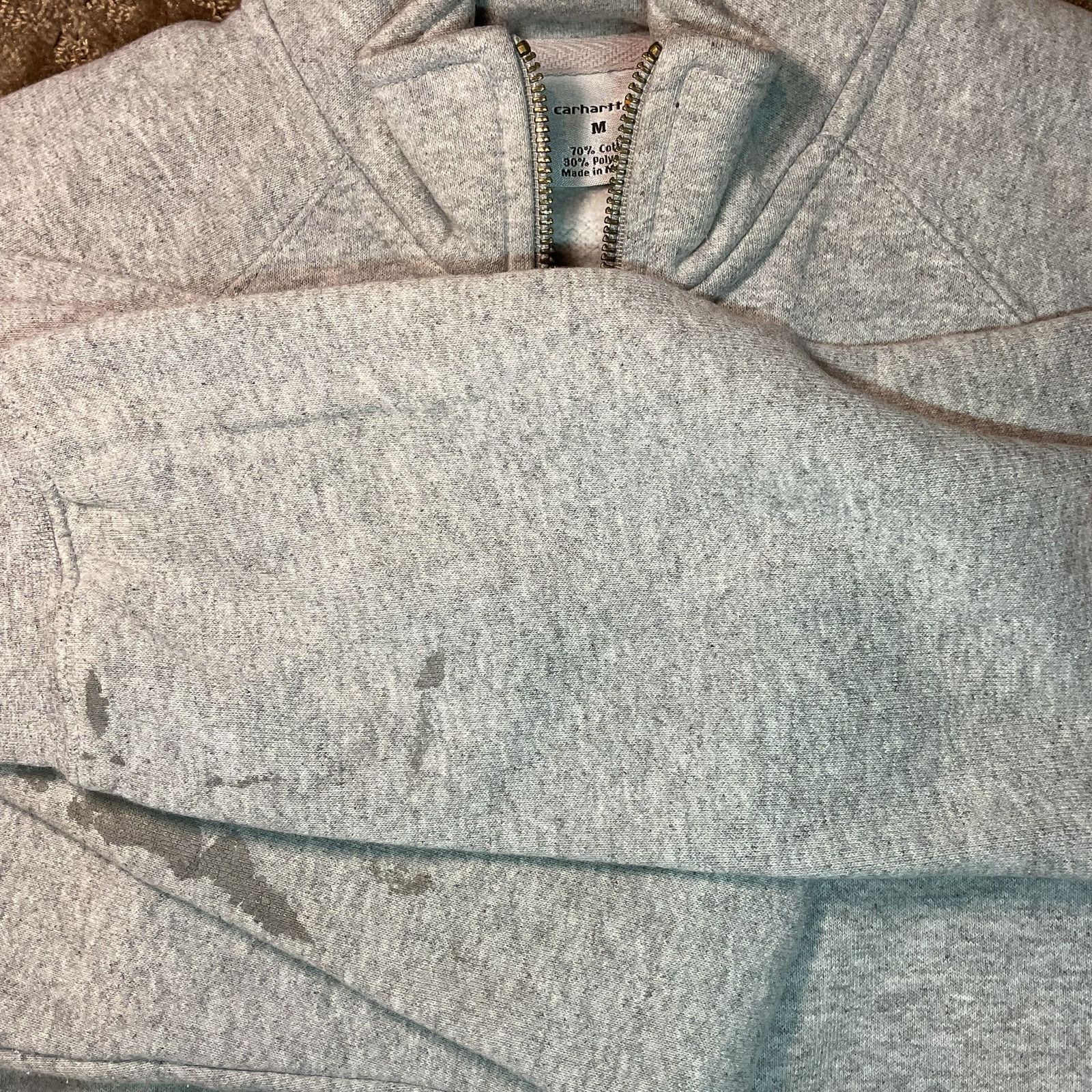 Carhartt 🧥 Vintage Carhartt Sweatshirt – Heather Gray Size M Size M / US 6-8 / IT 42-44 - 6 Thumbnail