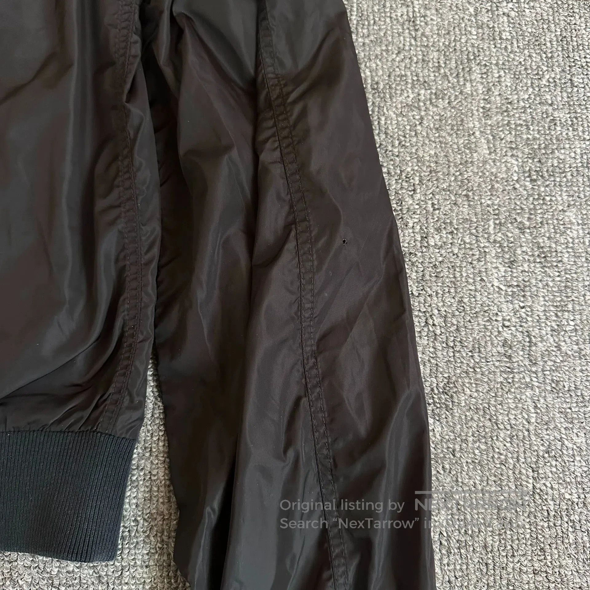 Prada Prada Black Nylon Pocket Zip Jacket. Size US XL / EU 56 / 4 - 7 Thumbnail