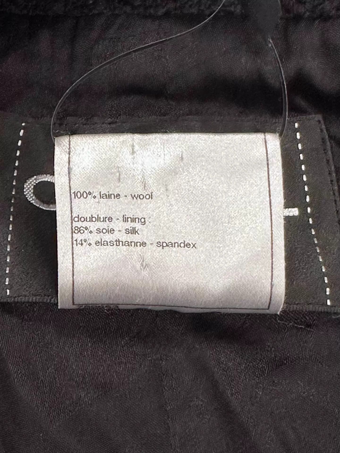 Chanel Chanel Women's Black Tweed Silver Quilted CC Button Jacket Size XS / US 0-2 / IT 36-38 - 7 Thumbnail