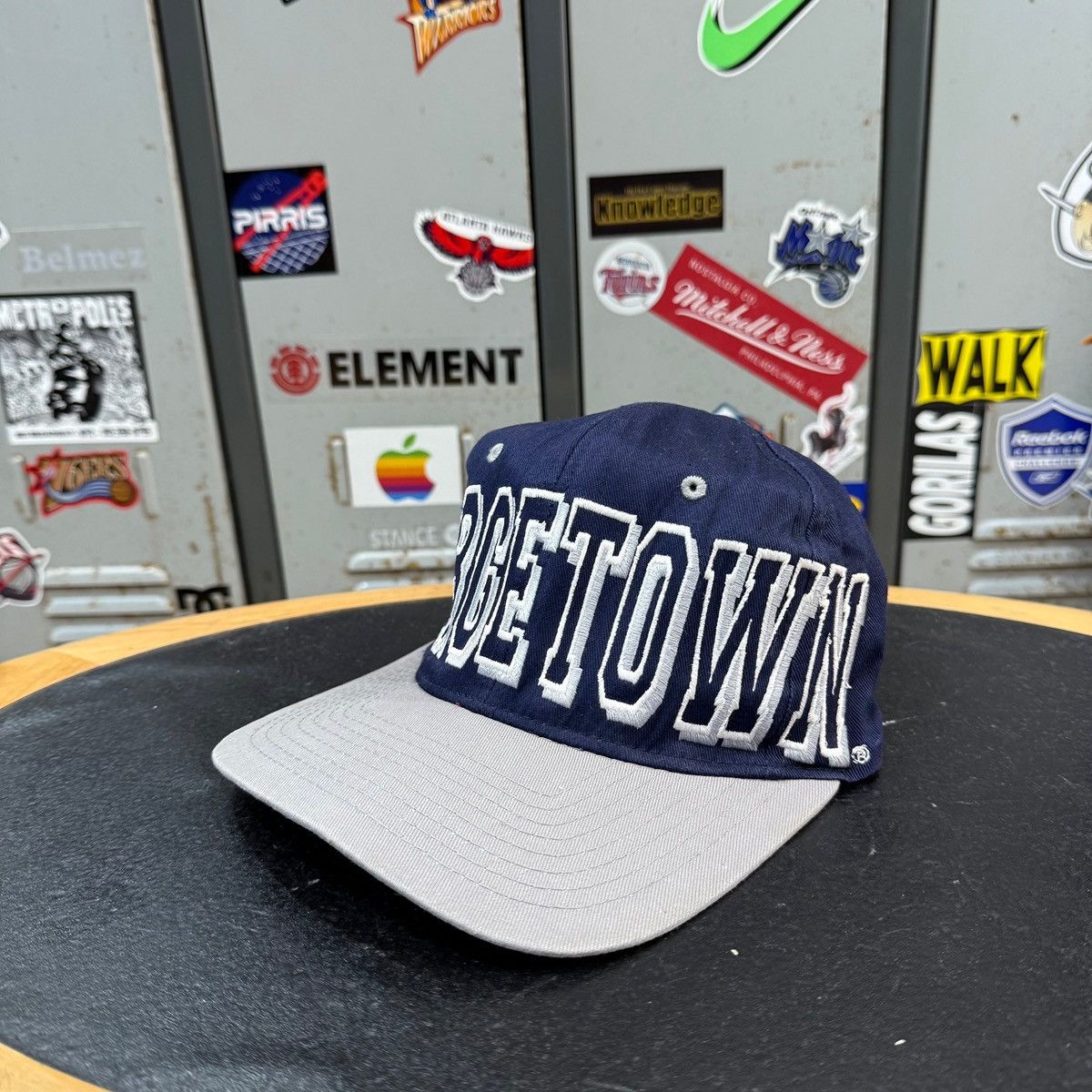 Drew Pearson Vintage Georgetown Hoyas 1992 Drew Pearson Cap Hat Snapback Size ONE SIZE - 3 Thumbnail