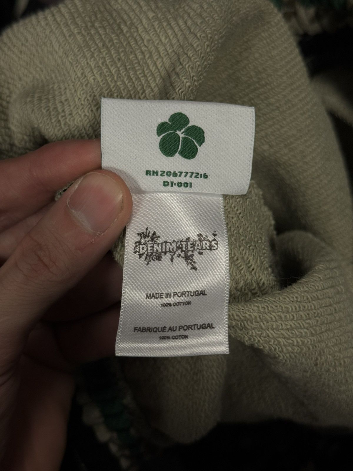 DENIM TEARS Denim Tears Cotton Wreath Hoodie Green Size Medium (NEW) Size US M / EU 48-50 / 2 - 10 Thumbnail