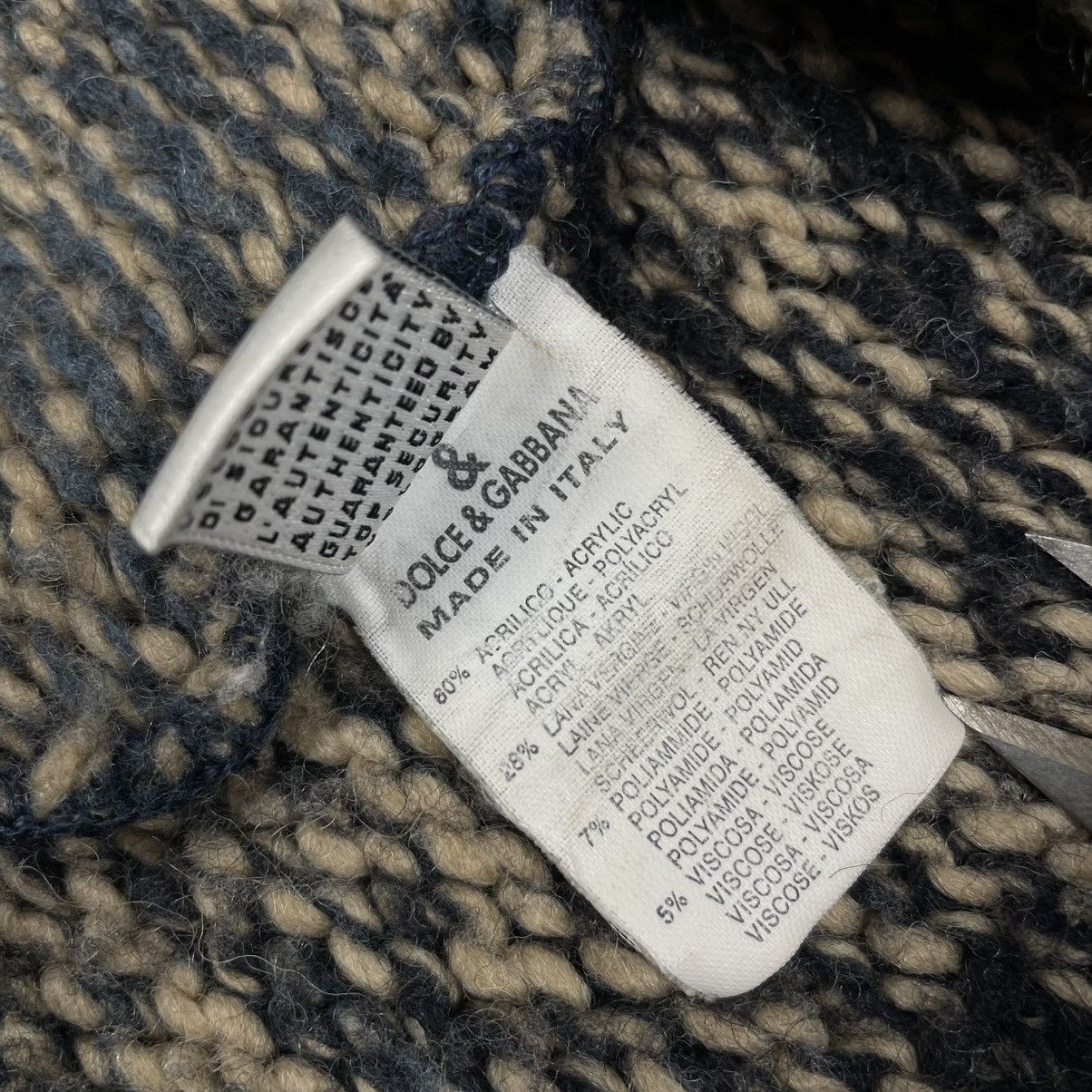 Dolce & Gabbana Dolce & Gabbana Ice Resistance Knitted Turtleneck Sweater Size US S / EU 44-46 / 1 - 12 Thumbnail