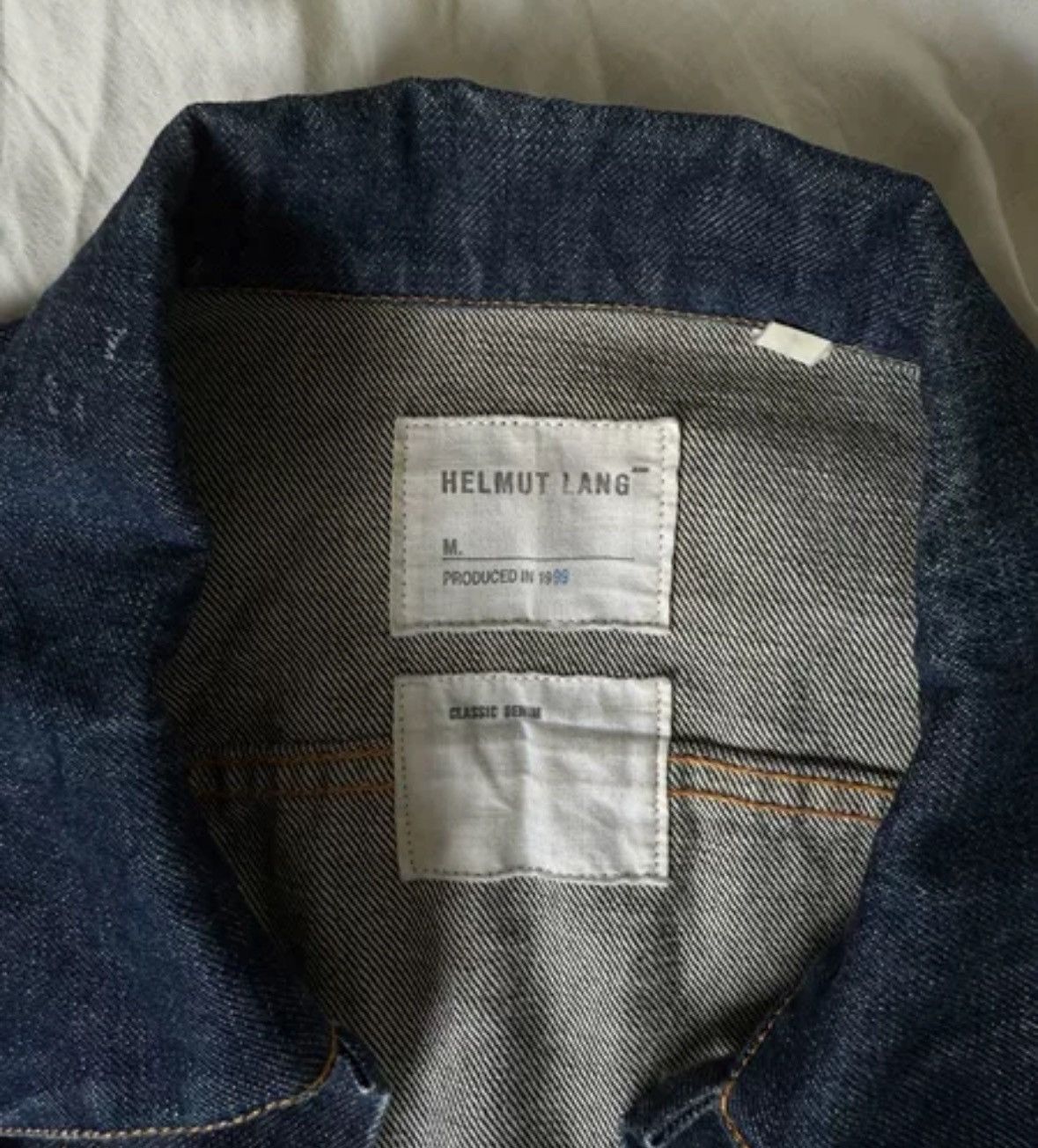 Helmut Lang Helmut lang 1999 type-3 denim jacket 2412-Nextarrow Size US M / EU 48-50 / 2 - 3 Thumbnail