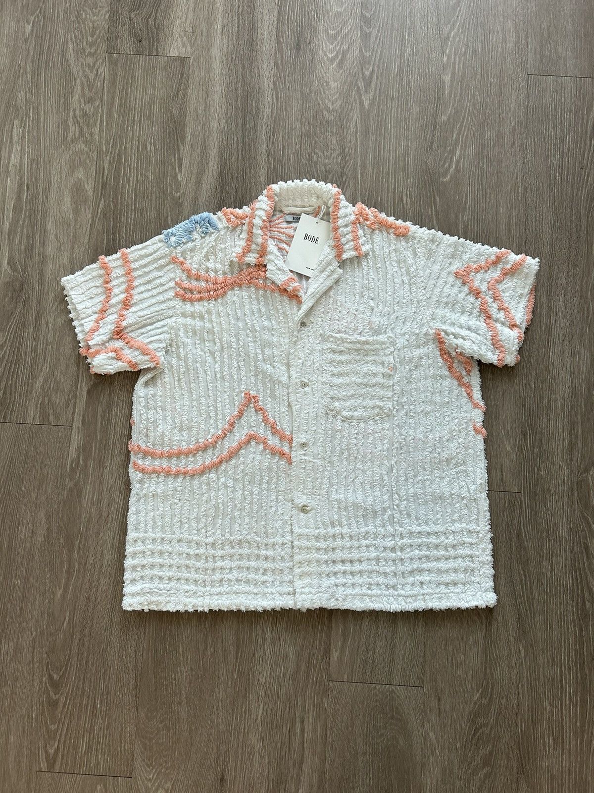 Bode Bode Terry Cloth Shirt | Grailed