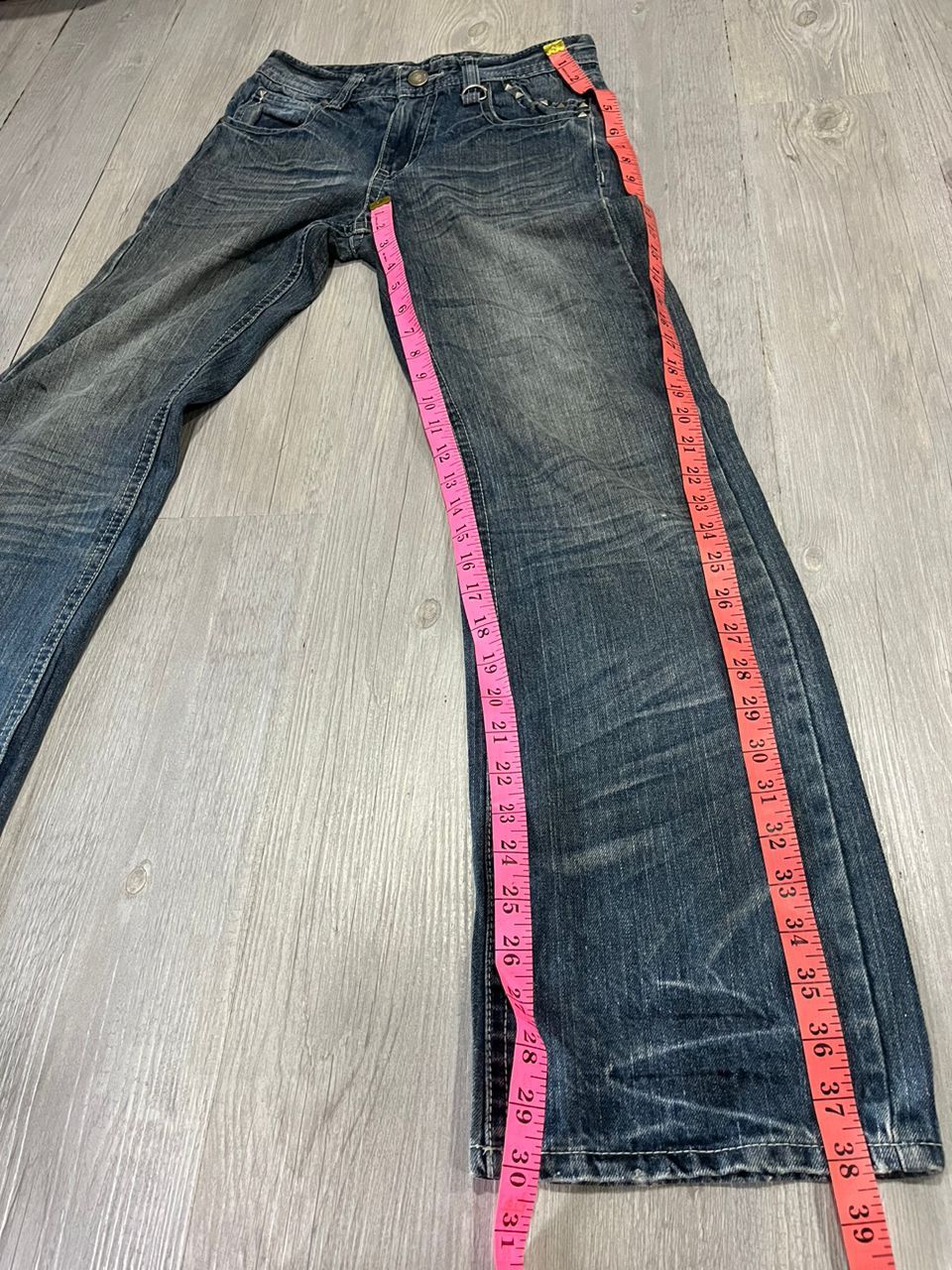 Hysteric Glamour RARE JEANS GENG BUSTER Skull Denim Size US 27 - 6 Thumbnail