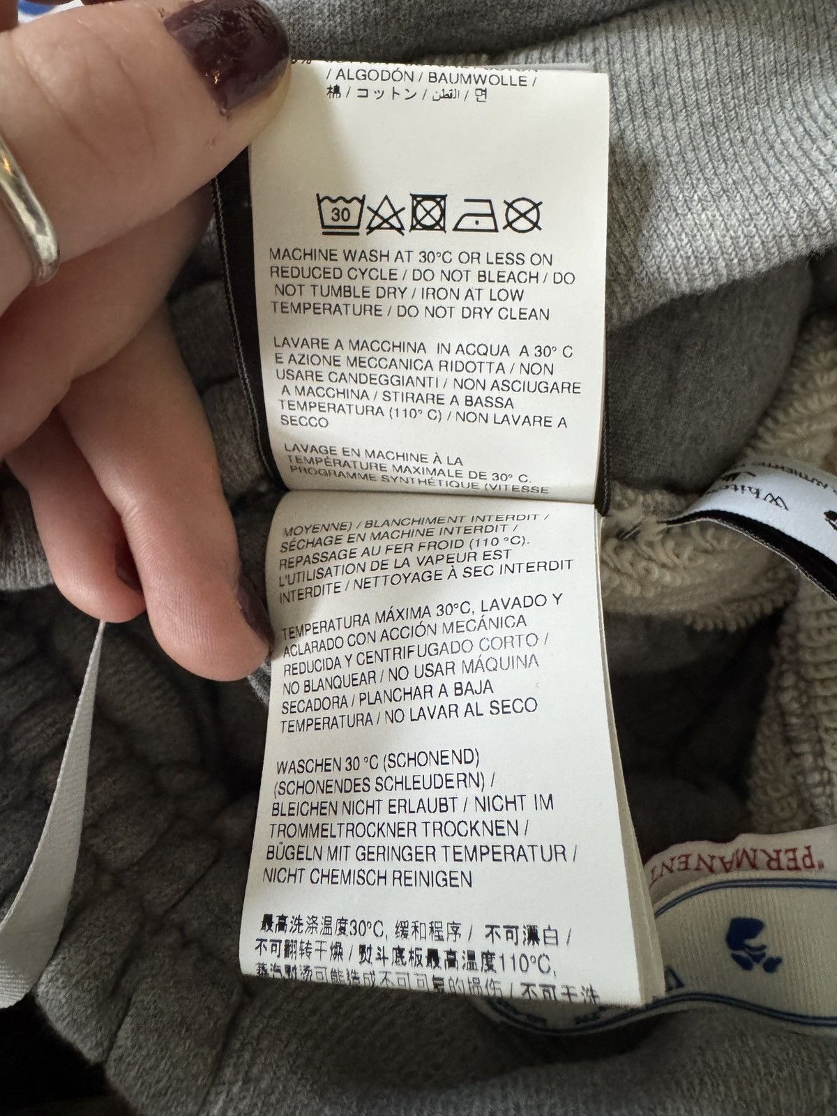 Off-White Off-White Diag Tapered Sweatpants Size US 26 / EU 42 - 11 Thumbnail
