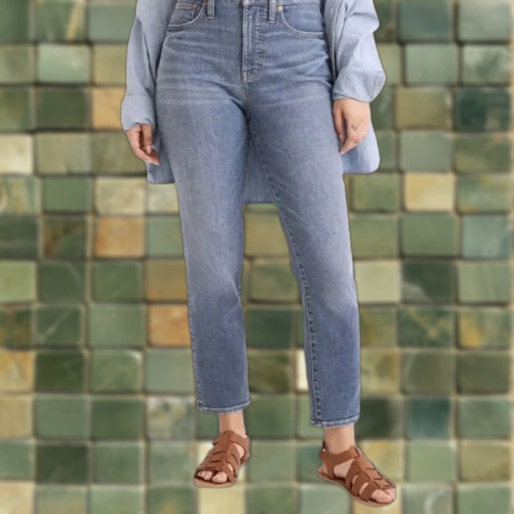 Madewell Madewell Jeans The Curvy Perfect Vintage High Rise Ankle Womens 26 Blue M6W Size 26" / US 2 / IT 38 - 1 Thumbnail