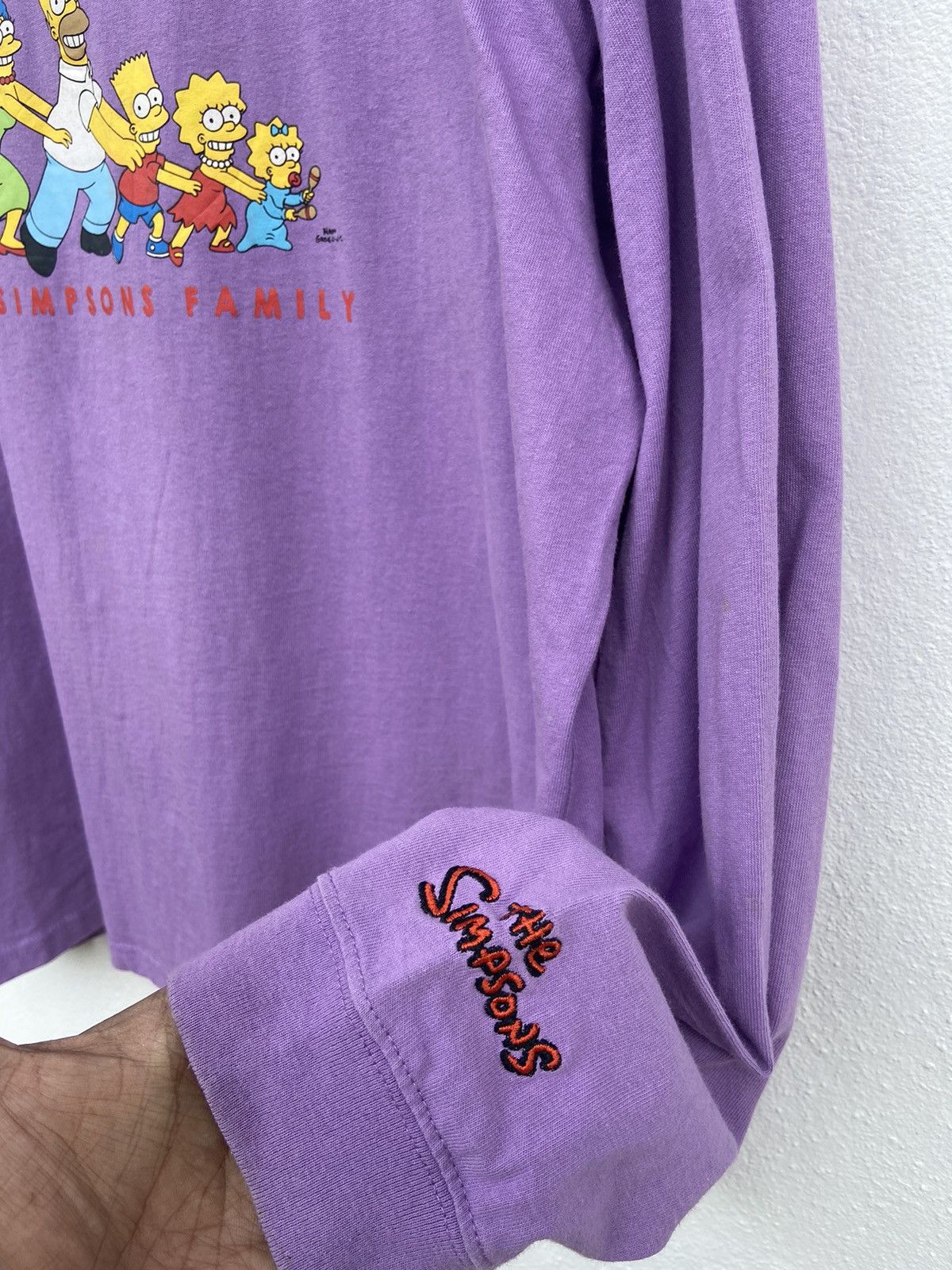 The Simpsons Vintage The Simpsons t shirt long sleeve Size US L / EU 52-54 / 3 - 4 Thumbnail