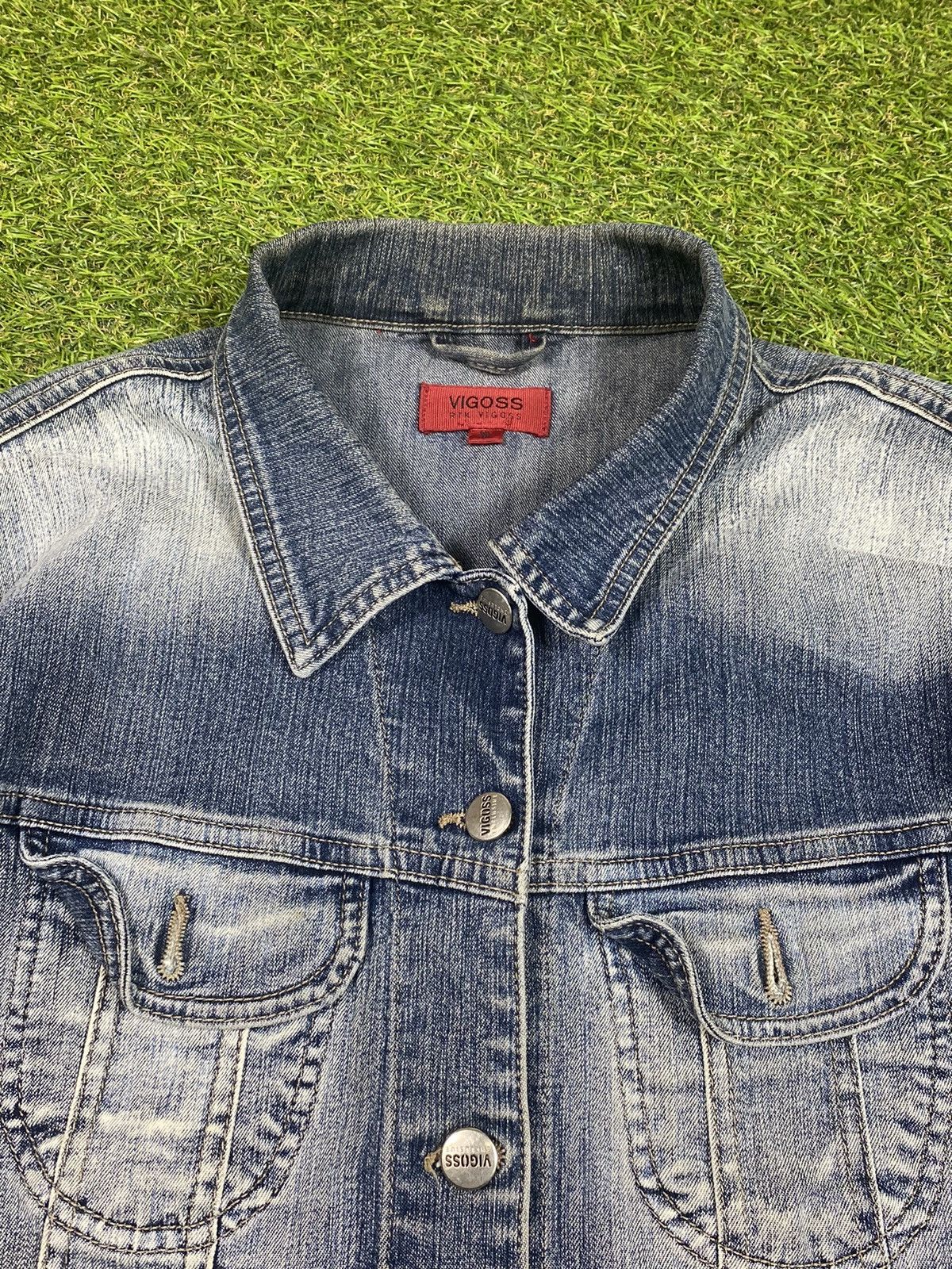 Vintage Vintage 90s Jeans jacket japanese streetwear style size XL Size XL / US 12-14 / IT 48-50 - 5 Thumbnail