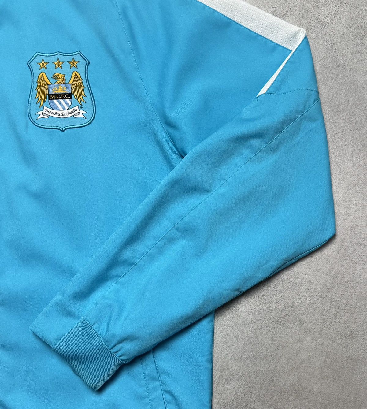 Nike Manchester City 2015 2016 Football Soccer Track Jacket Nike Size US L / EU 52-54 / 3 - 6 Thumbnail