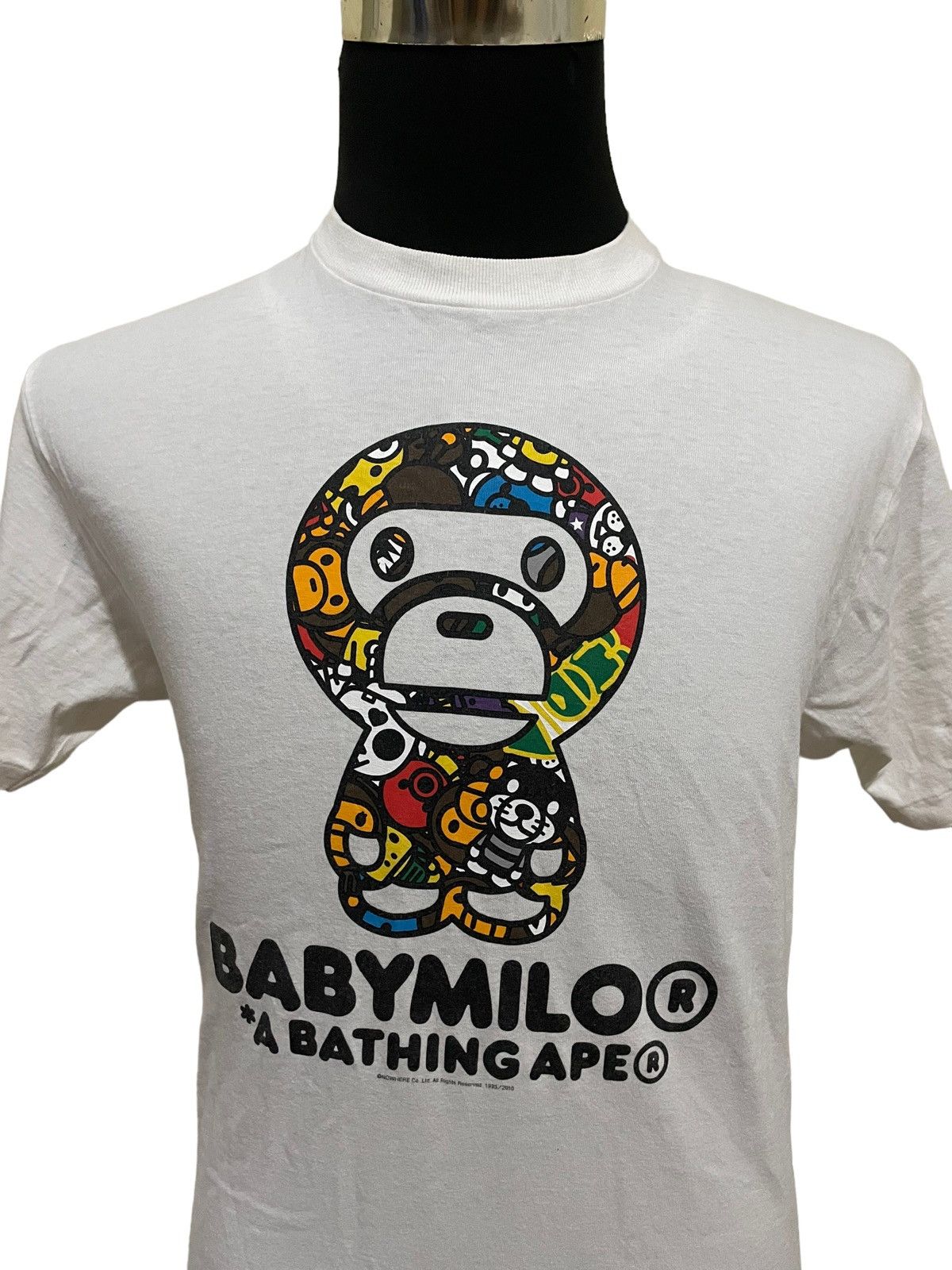 Bape VTG Babymilo A Bathing Ape Safari Tee Single Stitch Size M Size US M / EU 48-50 / 2 - 2 Thumbnail