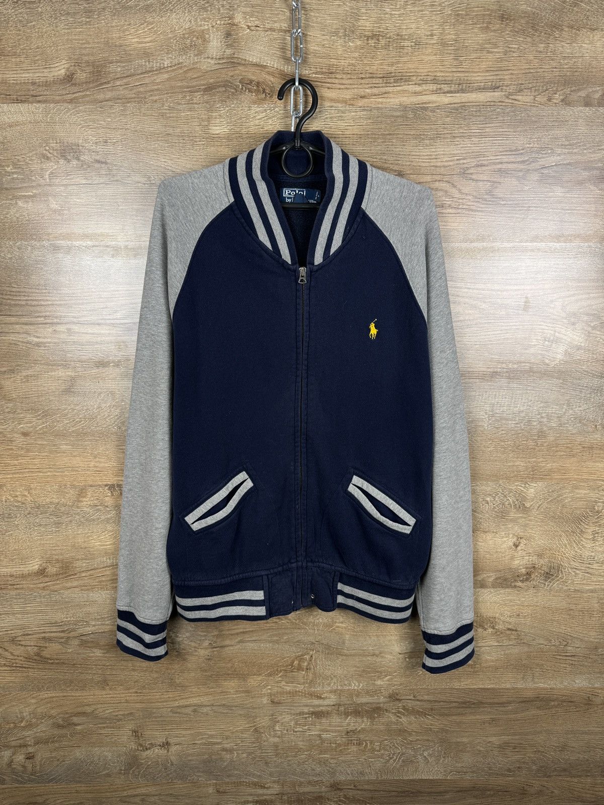 Polo Ralph Lauren × Vintage Mens Vintage Polo Ralph Lauren Zip Sweatshirt y2k Size US M / EU 48-50 / 2 - 1 Thumbnail