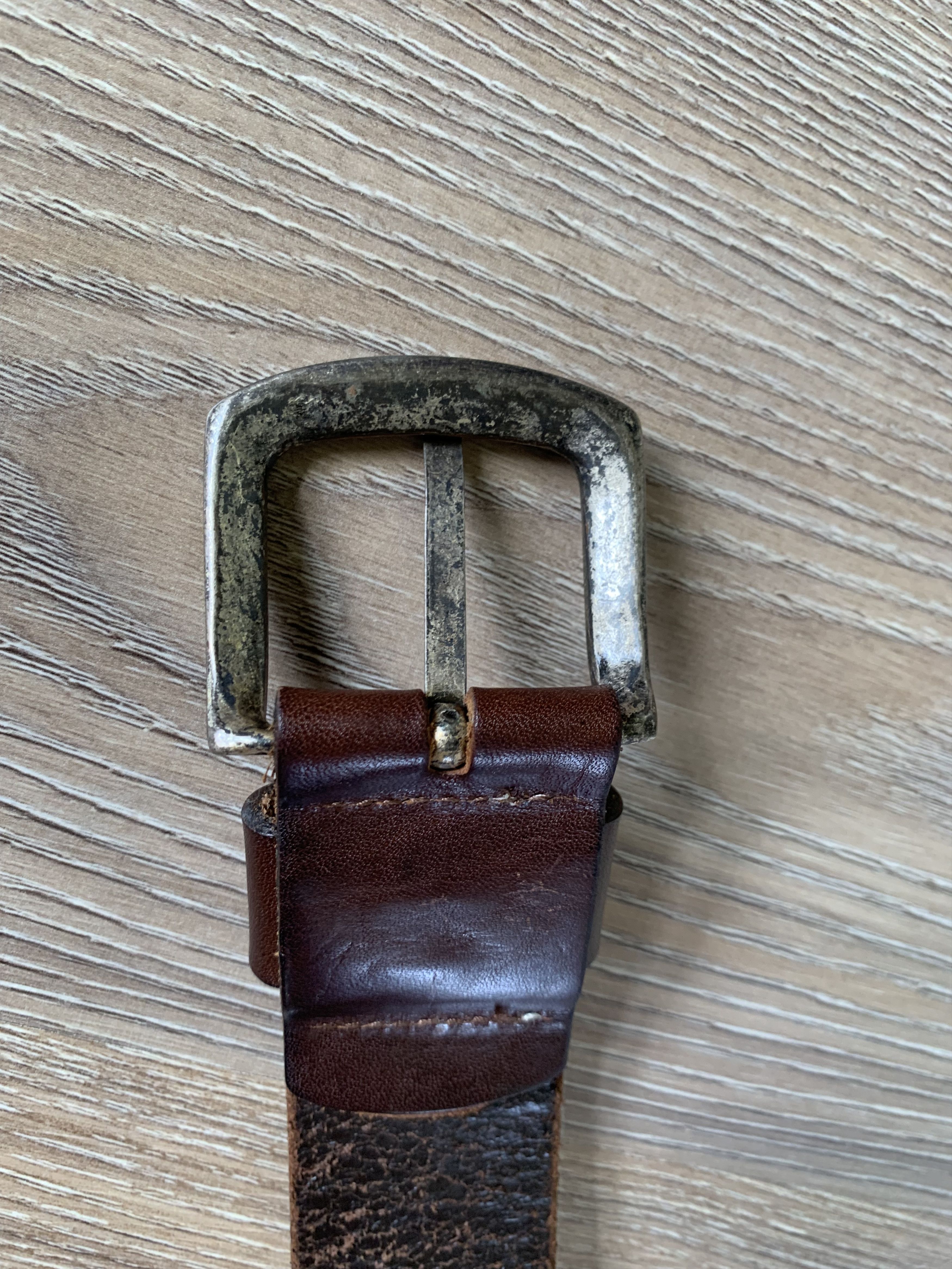 Vintage × camel active Vintage Camel Trophy Adventure Leather Belt Size ONE SIZE - 3 Thumbnail