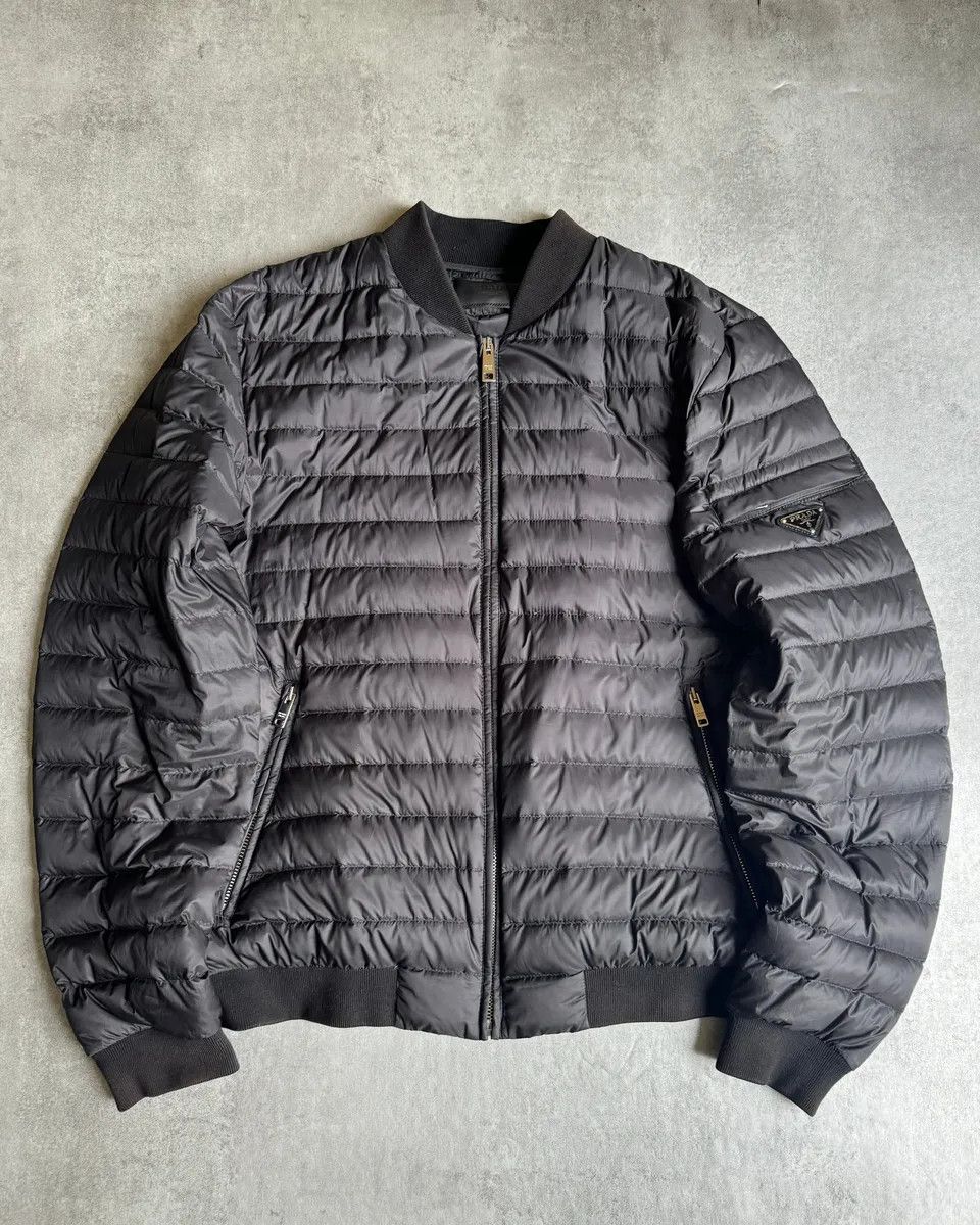 Prada AW2015 Prada Black Minimalist Duffle-Coat Jacket Size US M / EU 48-50 / 2 - 1 Thumbnail