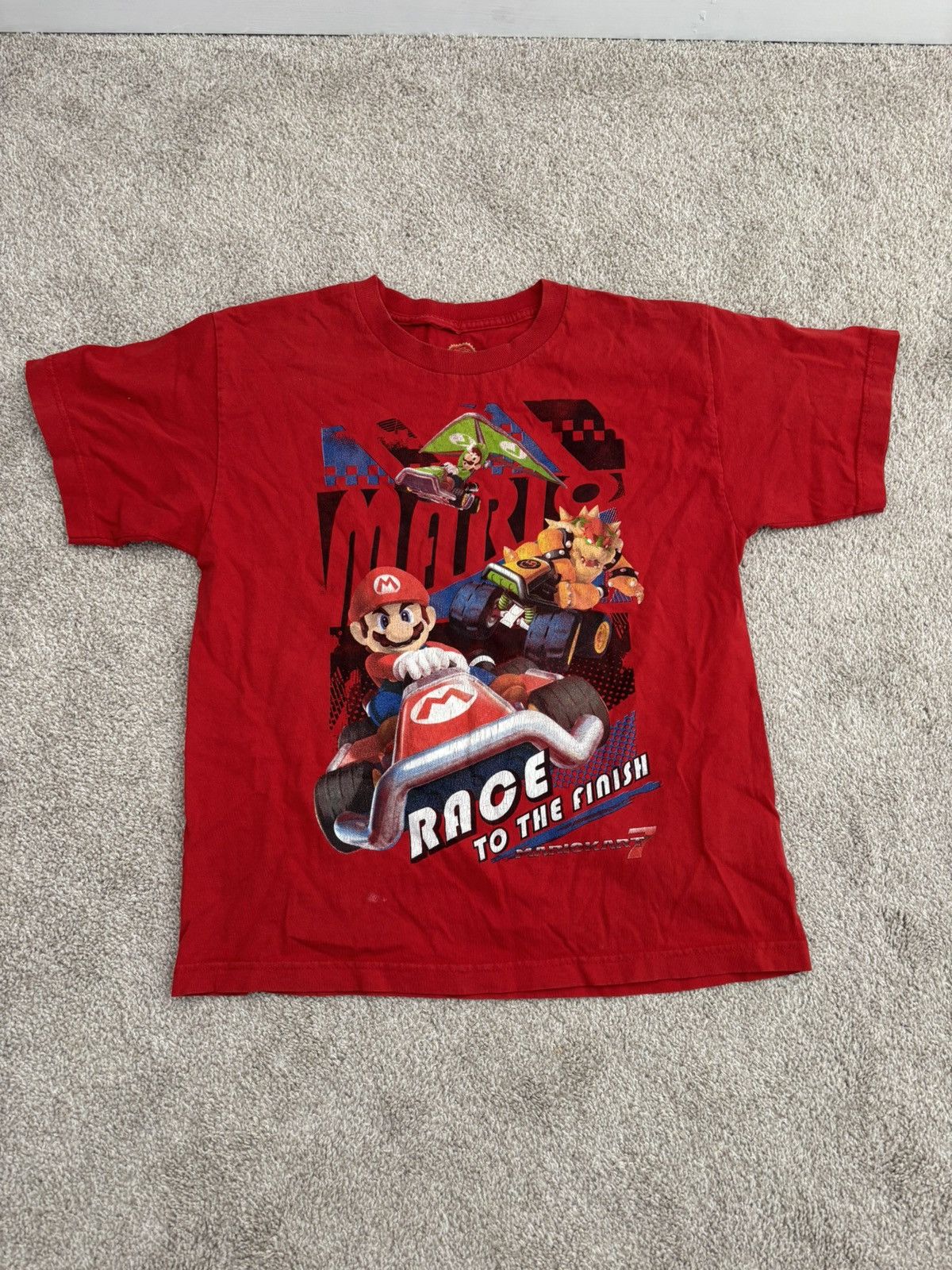Nintendo Vintage Mario Kart Nintendo T Shirt Size US S / EU 44-46 / 1 - 1 Thumbnail