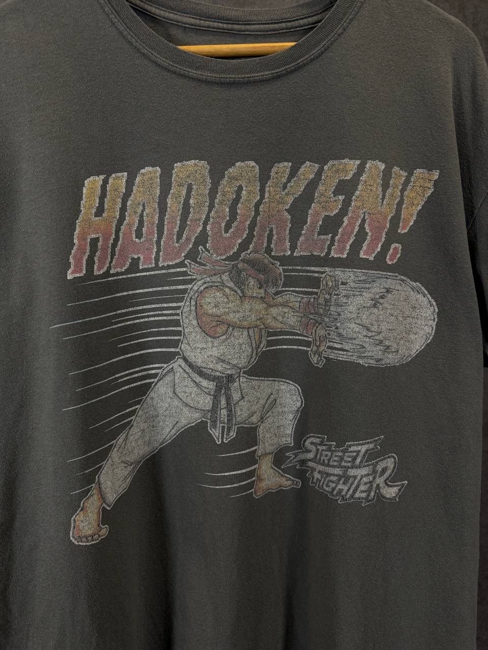 Anime × Street Fighter × The Game Street Fighter the game anima Japanese tee Size US XXL / EU 58 / 5 - 3 Thumbnail