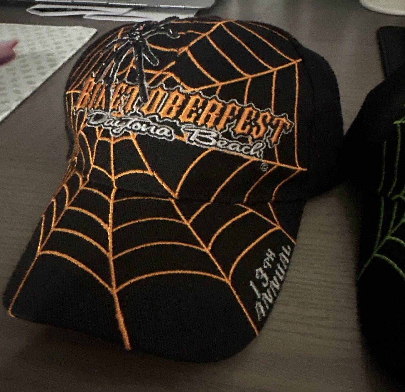 Other Biketoberfest WIDOW 2005 Daytona Beach 13th Spider Web x2 Size ONE SIZE - 2 Thumbnail