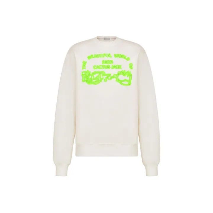 Dior Dior Dior x Travis Scott Logo Long Sleeve Sweatshirt 0079- Size US S / EU 44-46 / 1 - 1 Thumbnail