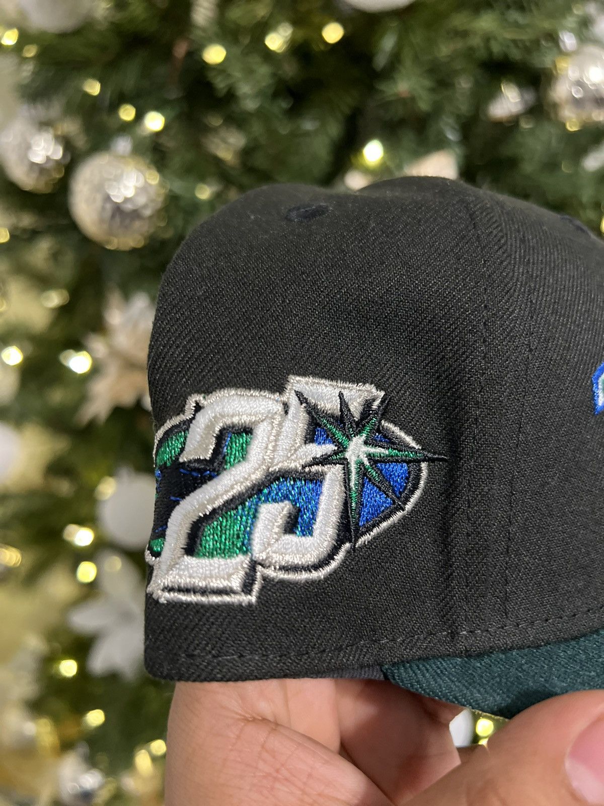 New Era Exclusive New Era Tampa Bay Rays Fitted Hat SZ 7 Hat Club Size ONE SIZE - 2 Thumbnail