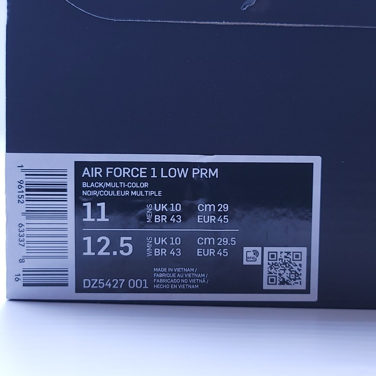 Nike Nike Air Force 1 Low PRM Shoe Mens Size 11 DZ5427-001 H Town Size US 11 / EU 44 - 10 Thumbnail