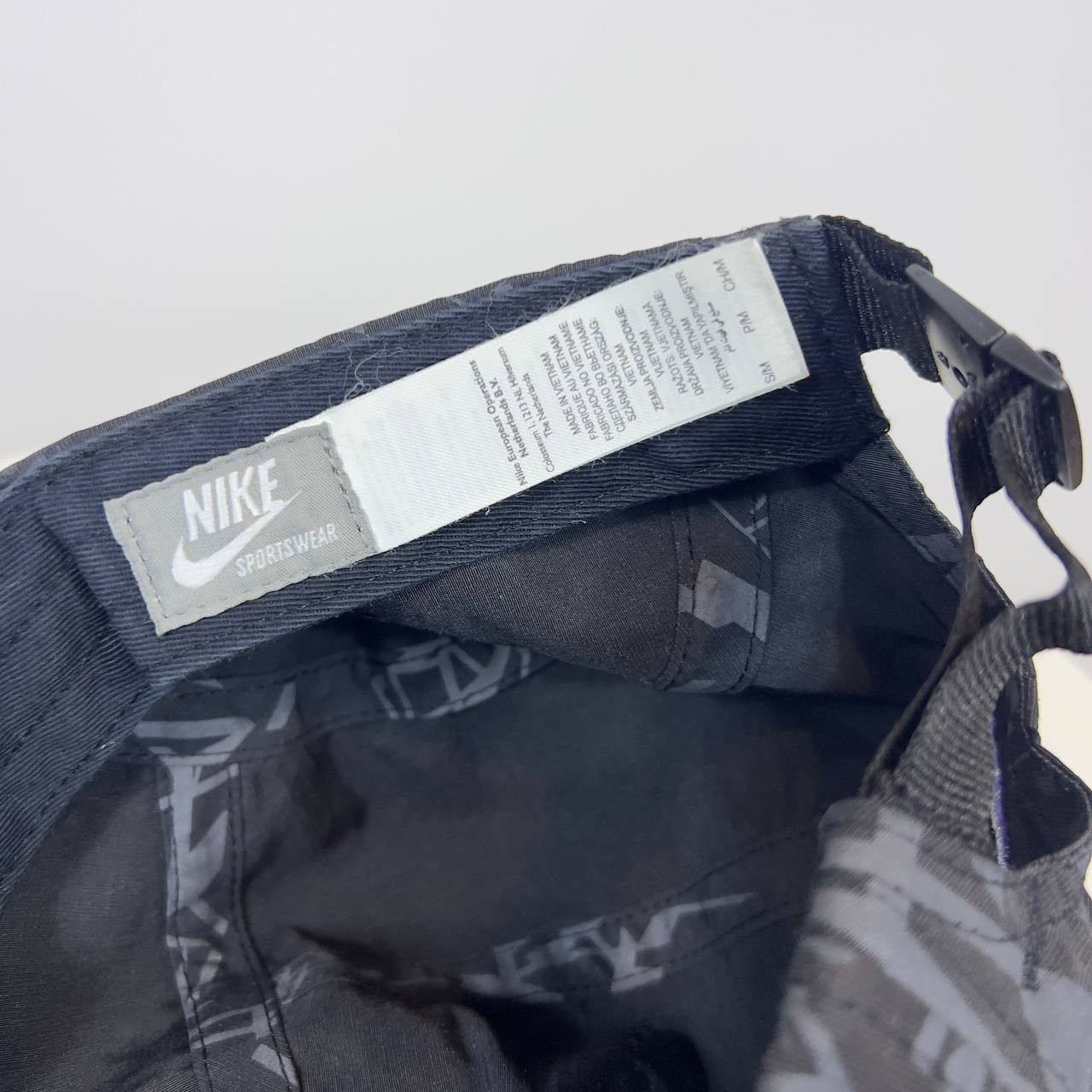 Nike Nike Vintage Cap 5 panel Size S/M Men's Black Size ONE SIZE - 7 Thumbnail