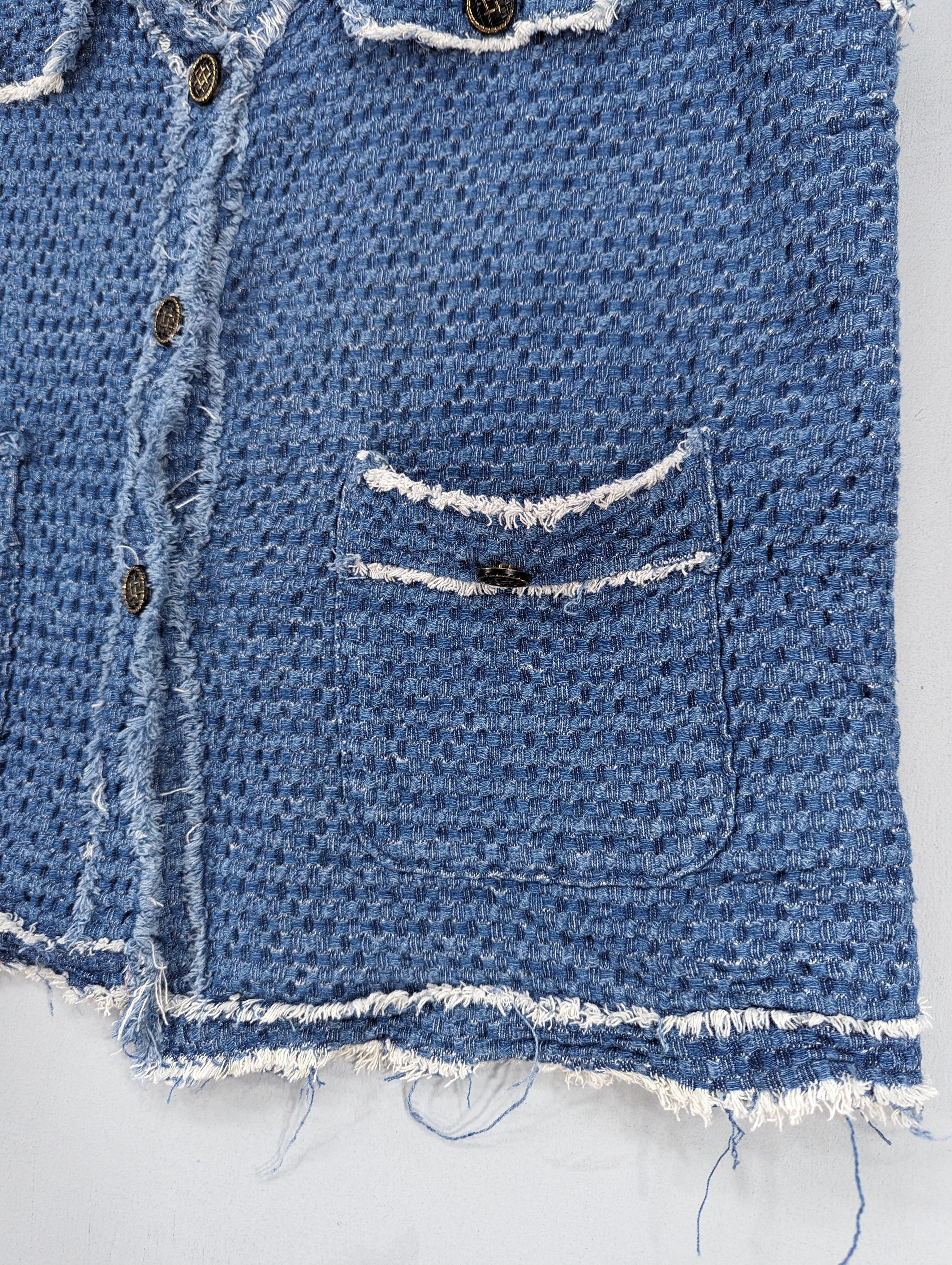 Japanese Brand Dazy Denim Style Sleeveless Vest Jacket Size XL / US 12-14 / IT 48-50 - 7 Thumbnail
