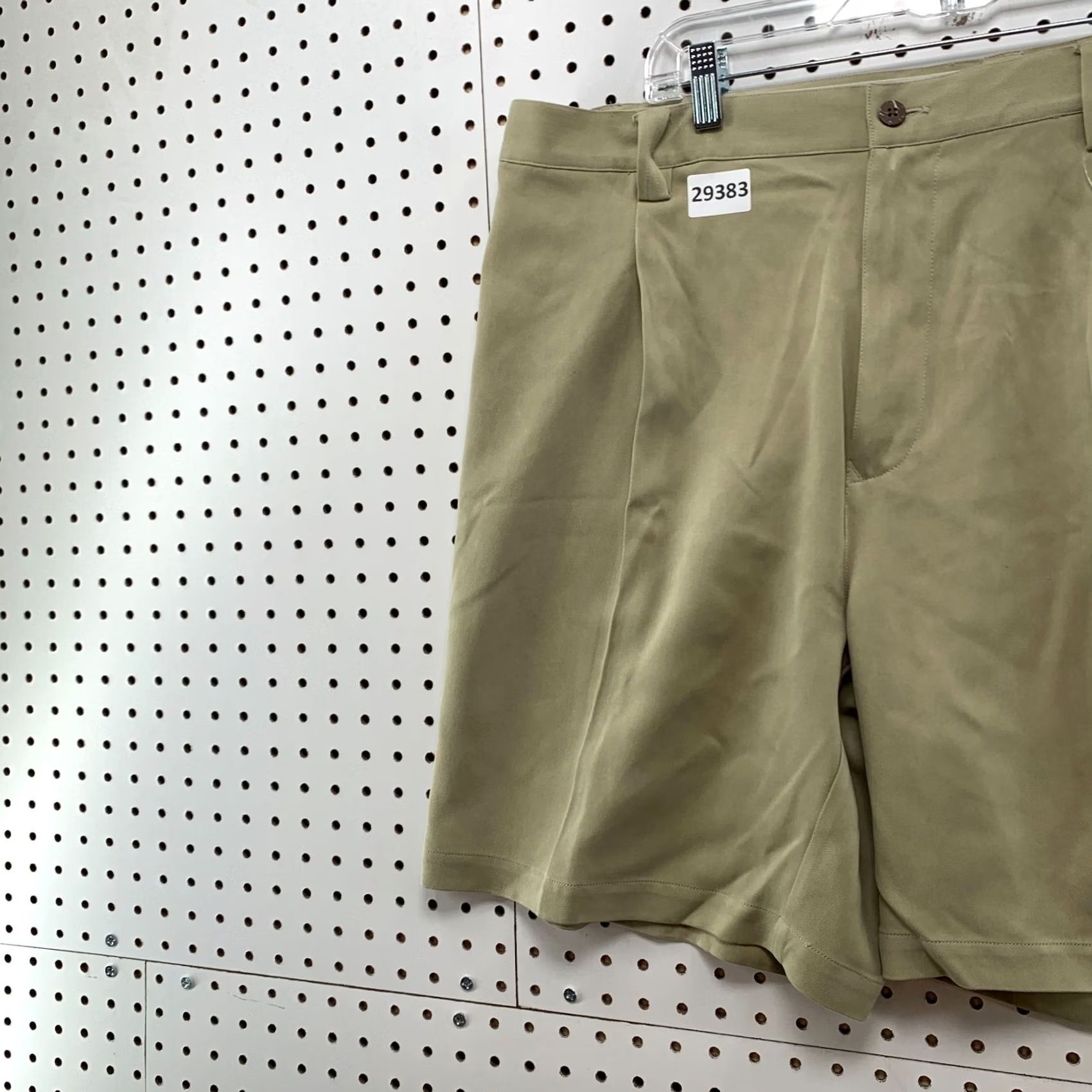 Tommy Bahama Tommy Bahama 100% Silk Chino Shorts Mens Size 41 Tan Casual Golf Size US 41 - 3 Thumbnail