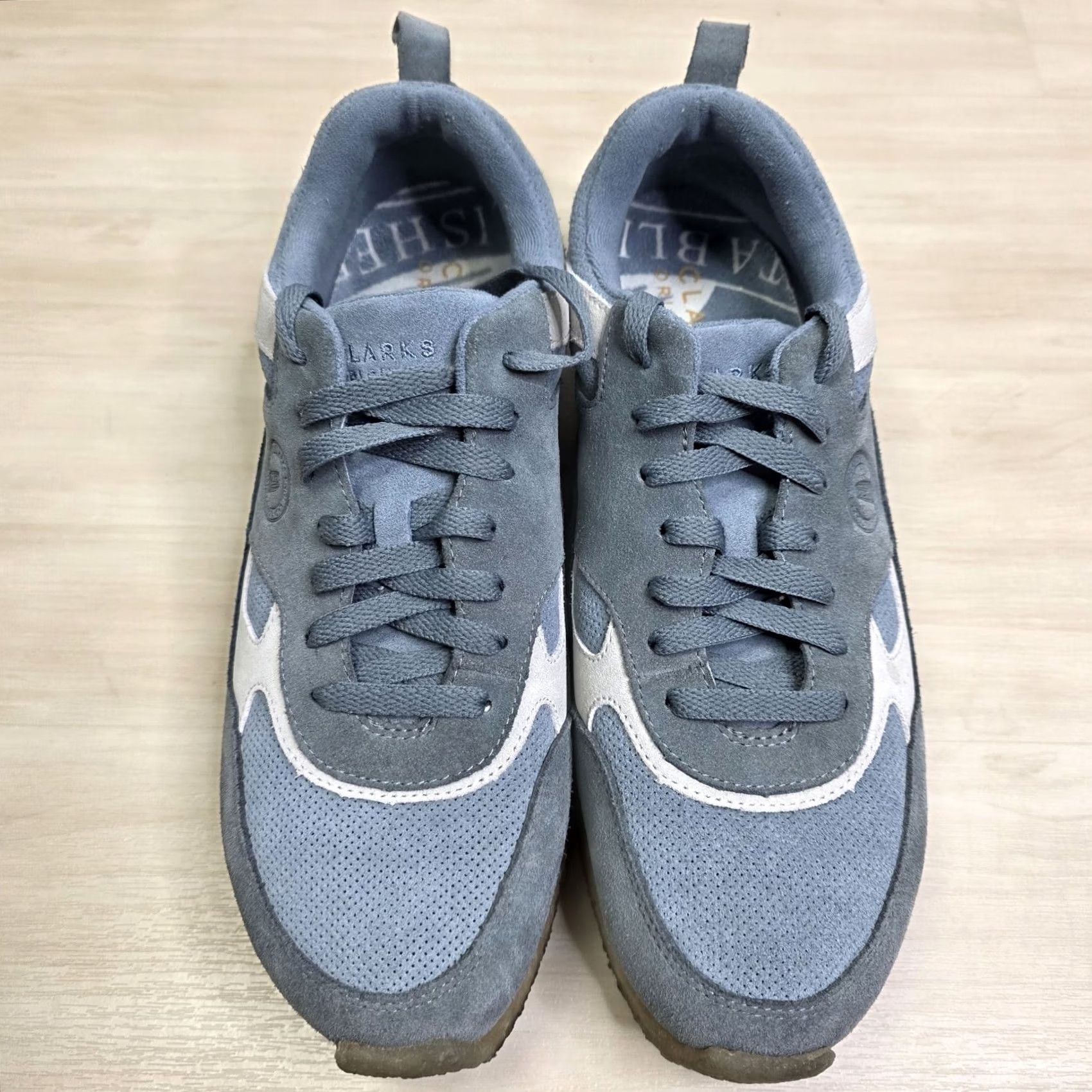 Clarks Clarks Originals X Ronnie Fieg 8th Street Lockhill Blue Gray Sneaker Suede 11 Mens Blue Street 90s Featured Size US 10 / EU 43 - 5 Thumbnail