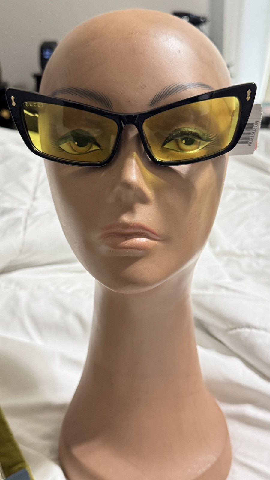 Gucci GUCCI Cat Eye Sunglasses Size ONE SIZE - 2 Thumbnail