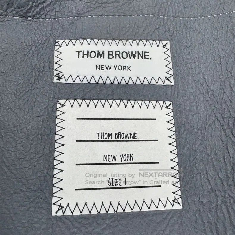 Thom Browne Thom Browne Shearling Leather Jacket . Size US M / EU 48-50 / 2 - 2 Thumbnail