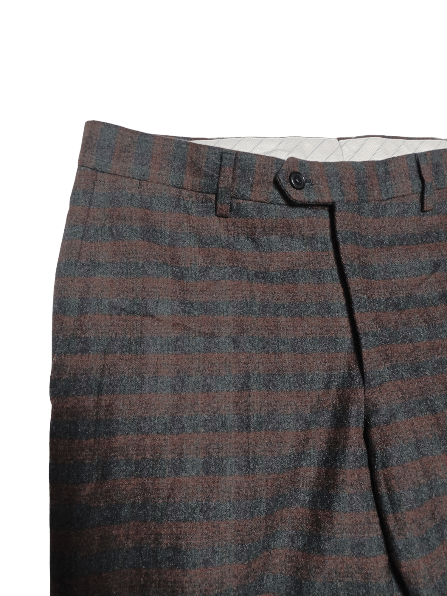 Other VINTAGE MADE IN ITALY VIRGIN LANA WOOL PANTS IL LANFICO Size US 32 / EU 48 - 3 Thumbnail