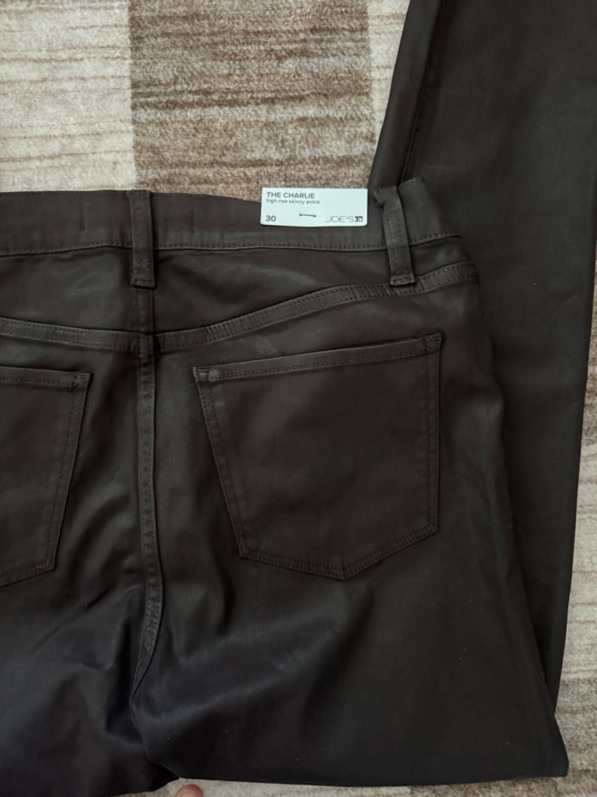 Other Joe's Jeans Black Skinny Pants Size 30" / US 8 / IT 44 - 2 Thumbnail