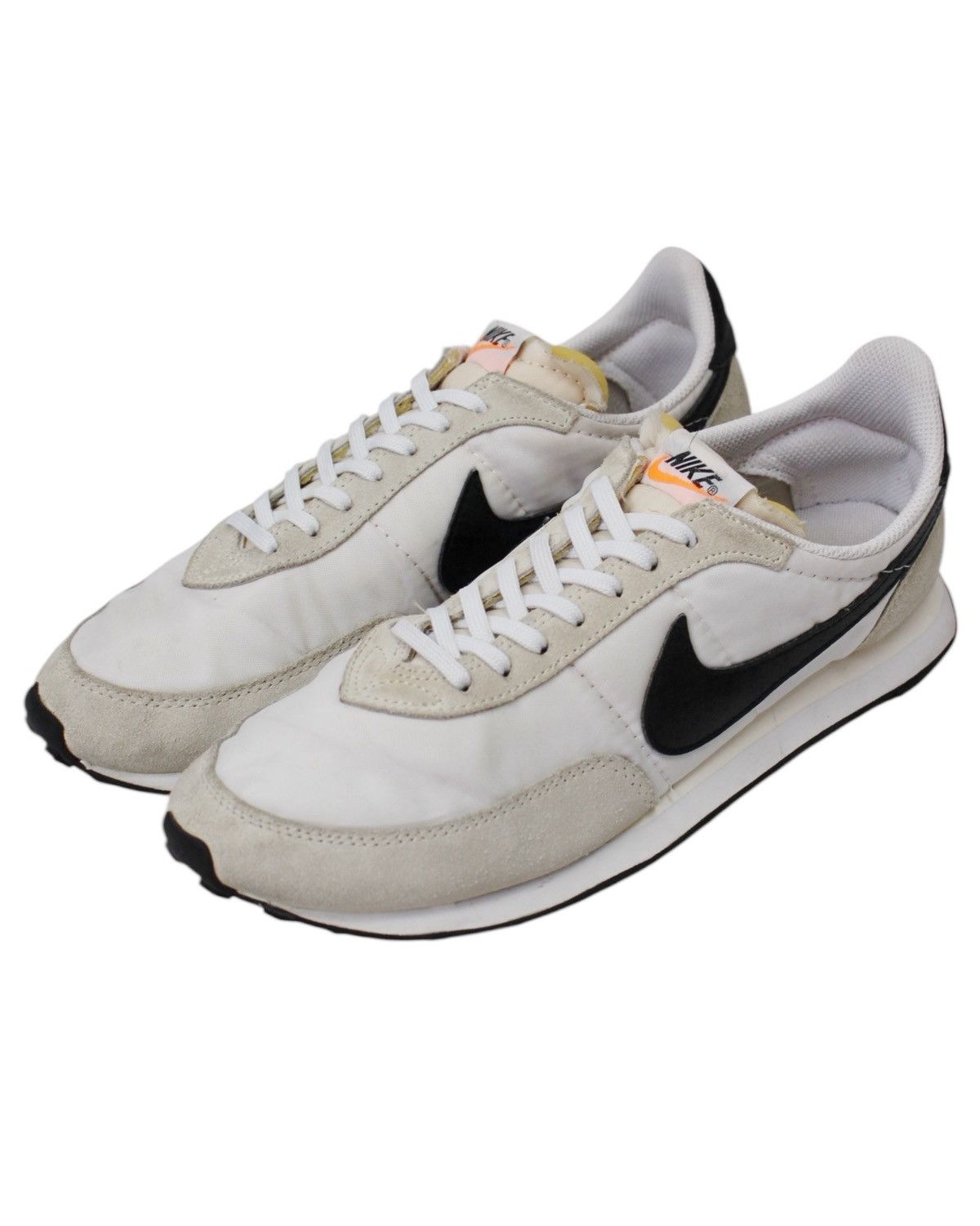 Nike × Vintage 2021 NIKE WAFFLE TRAINER 2 OG WHITE BLACK Size US 9 / EU 42 - 8 Thumbnail