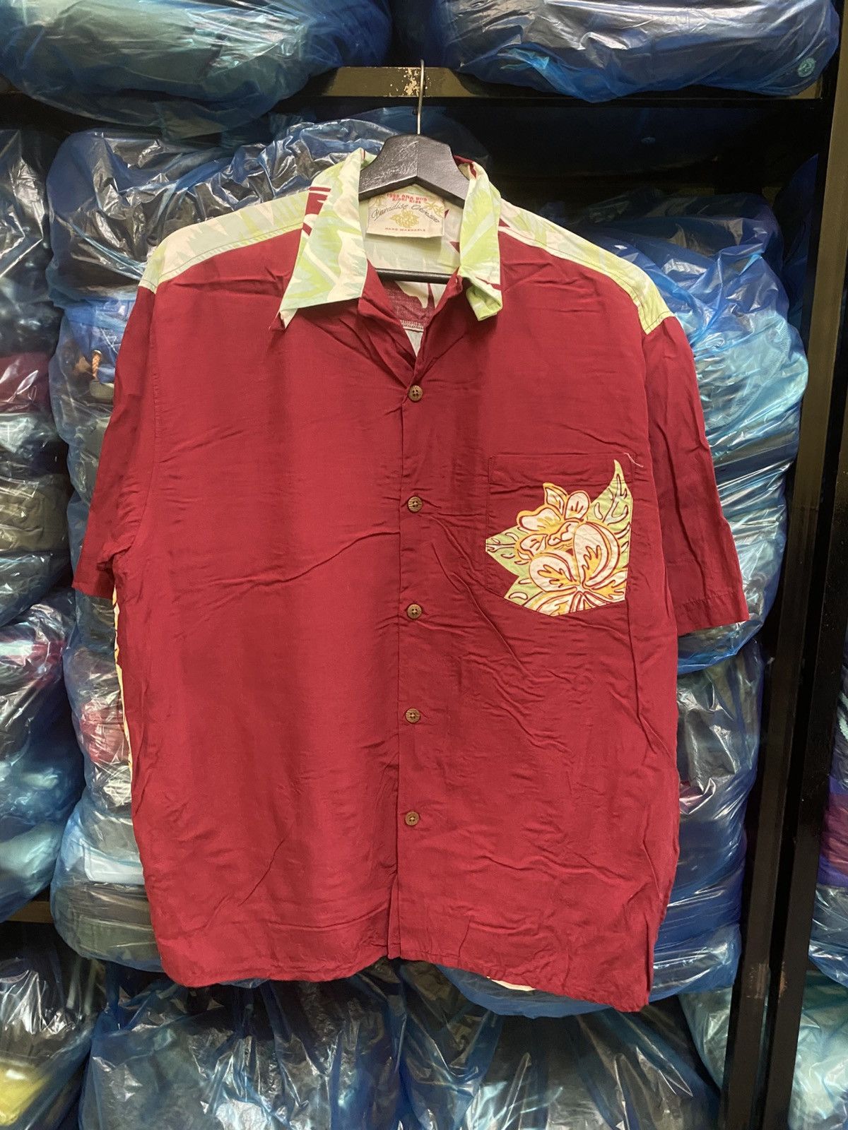 Japanese Brand Vintage 1998 Paradise Okinawa x Kinki Aloha Shirt Surfer Size US M / EU 48-50 / 2 - 4 Thumbnail