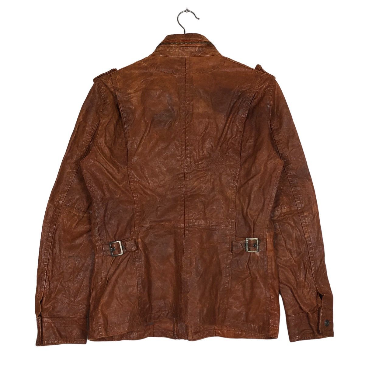 Japanese Brand 🔥90’s Vintage Bomber Leather Jacket Inspire Schott Perfecto Size US S / EU 44-46 / 1 - 8 Thumbnail