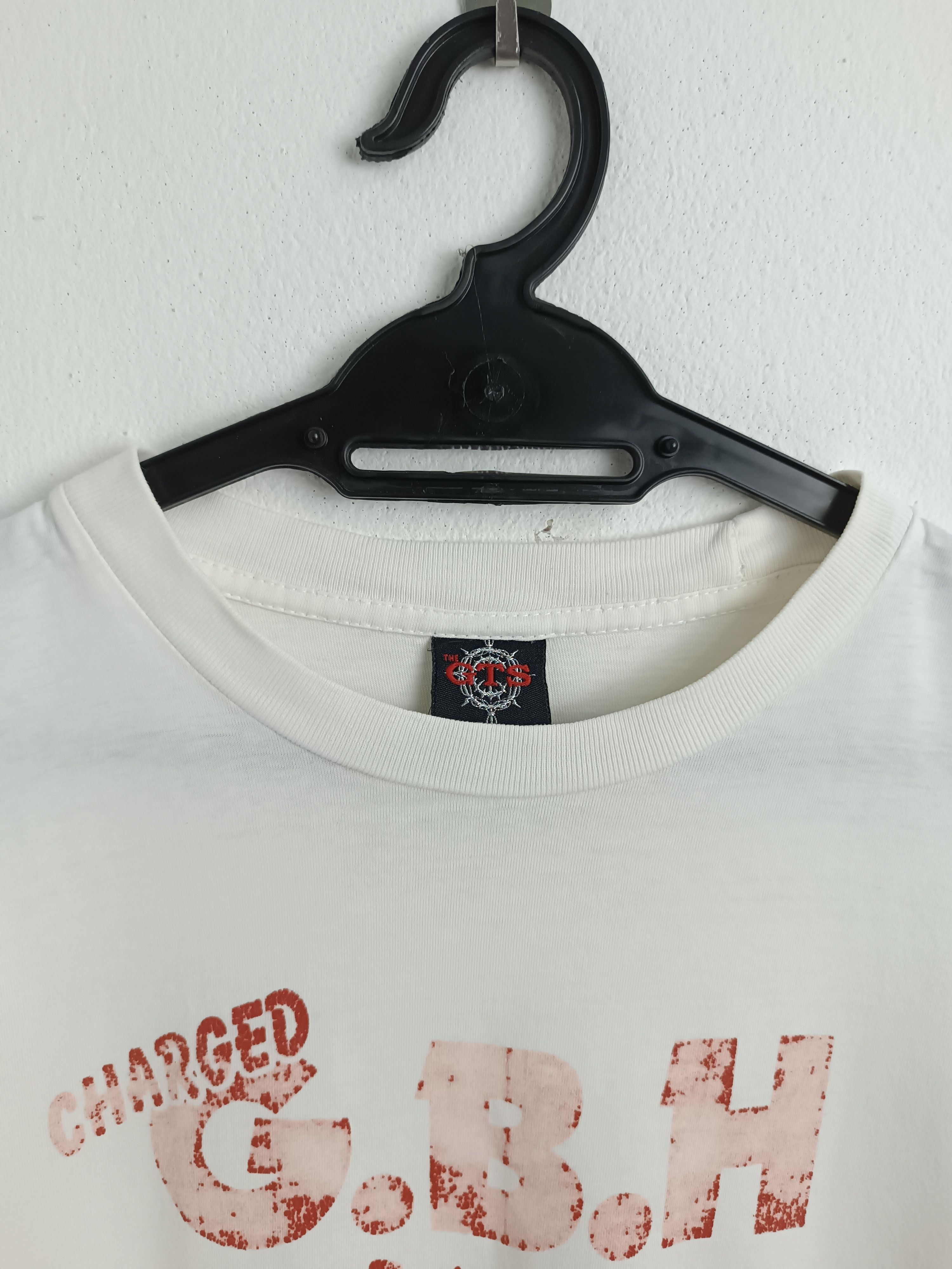 Band Tees THRASHED FADED VINTAGE 2000s CHARGED GBH SICK BOY PUNK crass Size US S / EU 44-46 / 1 - 8 Thumbnail