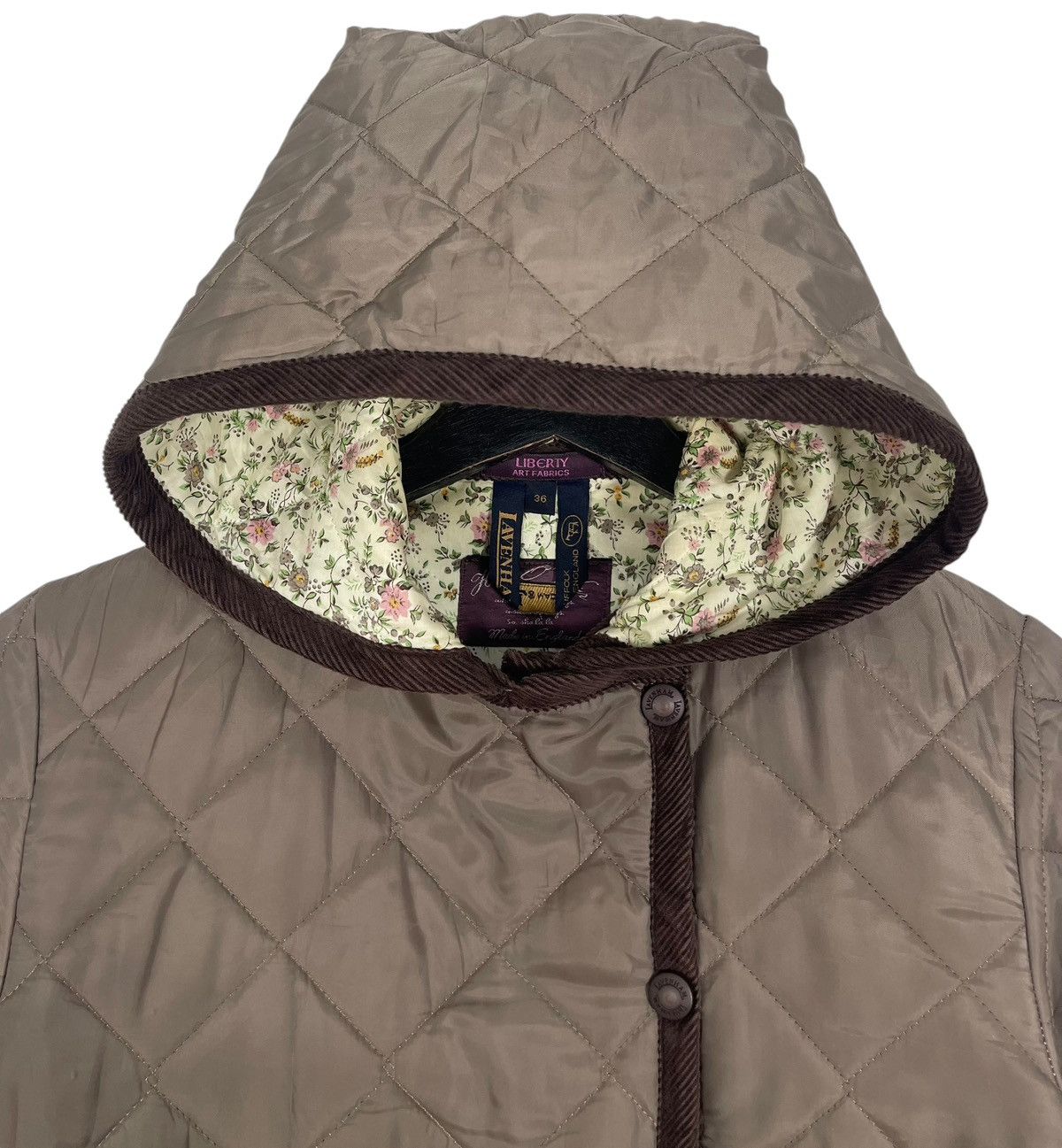 Designer × Lavenham Vintage Lavenham Quilted Jacket Size XS / US 0-2 / IT 36-38 - 6 Thumbnail