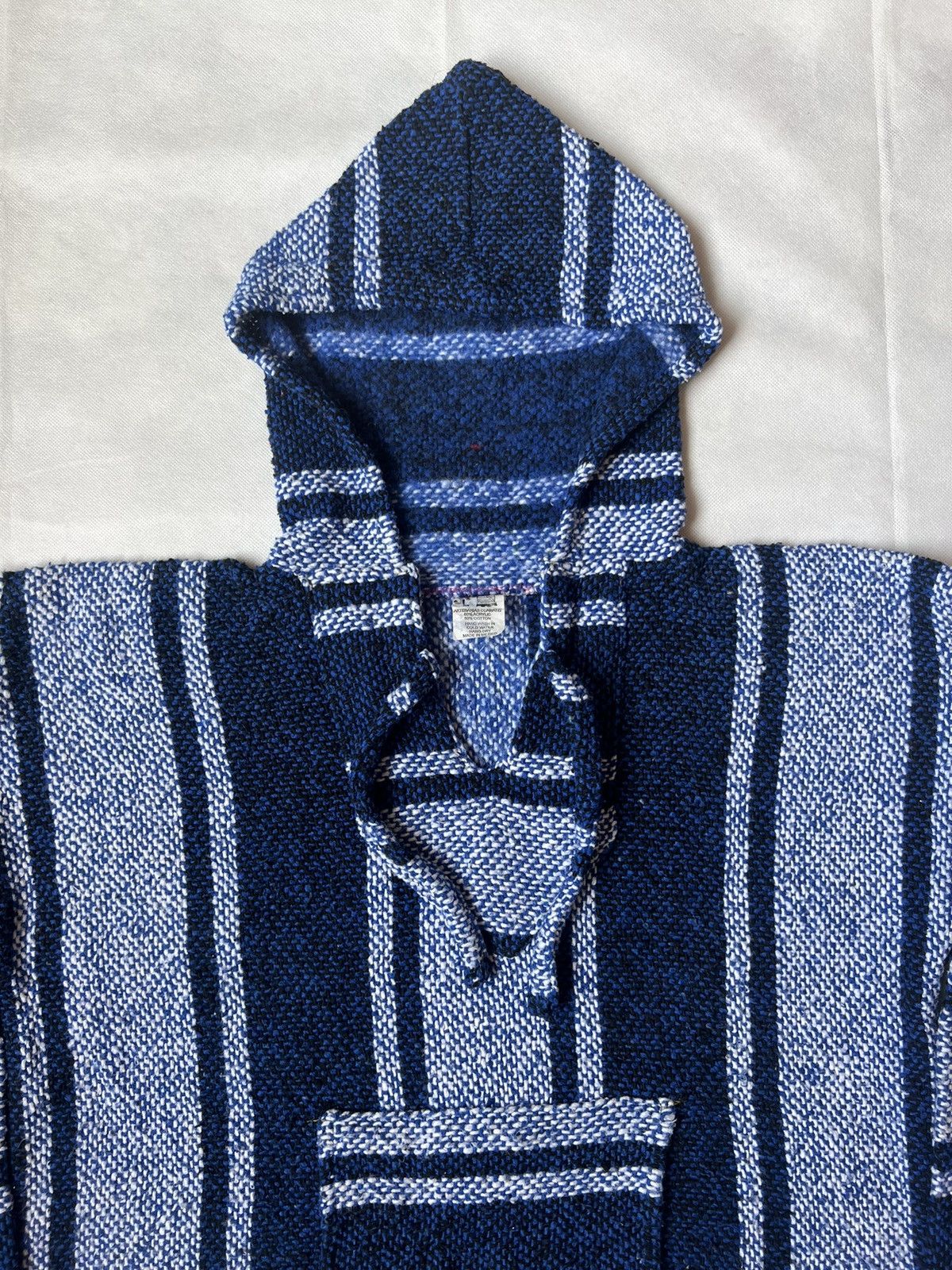 Mexican Threads Rare 💙 Mexican Baja Hoodie Pullover Size US L / EU 52-54 / 3 - 5 Thumbnail