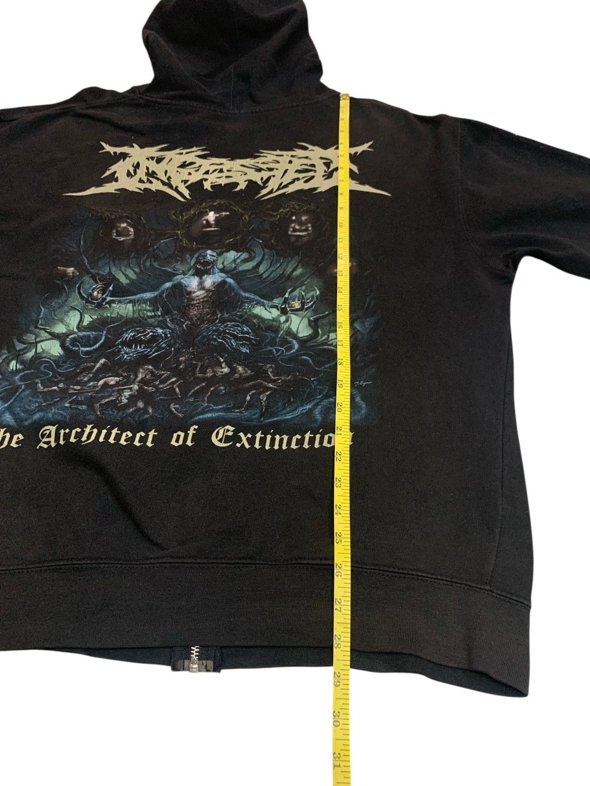 Band Tees Rare Ingested The Architect of Extinction Hoodie Zipper Down Size US XL / EU 56 / 4 - 13 Thumbnail