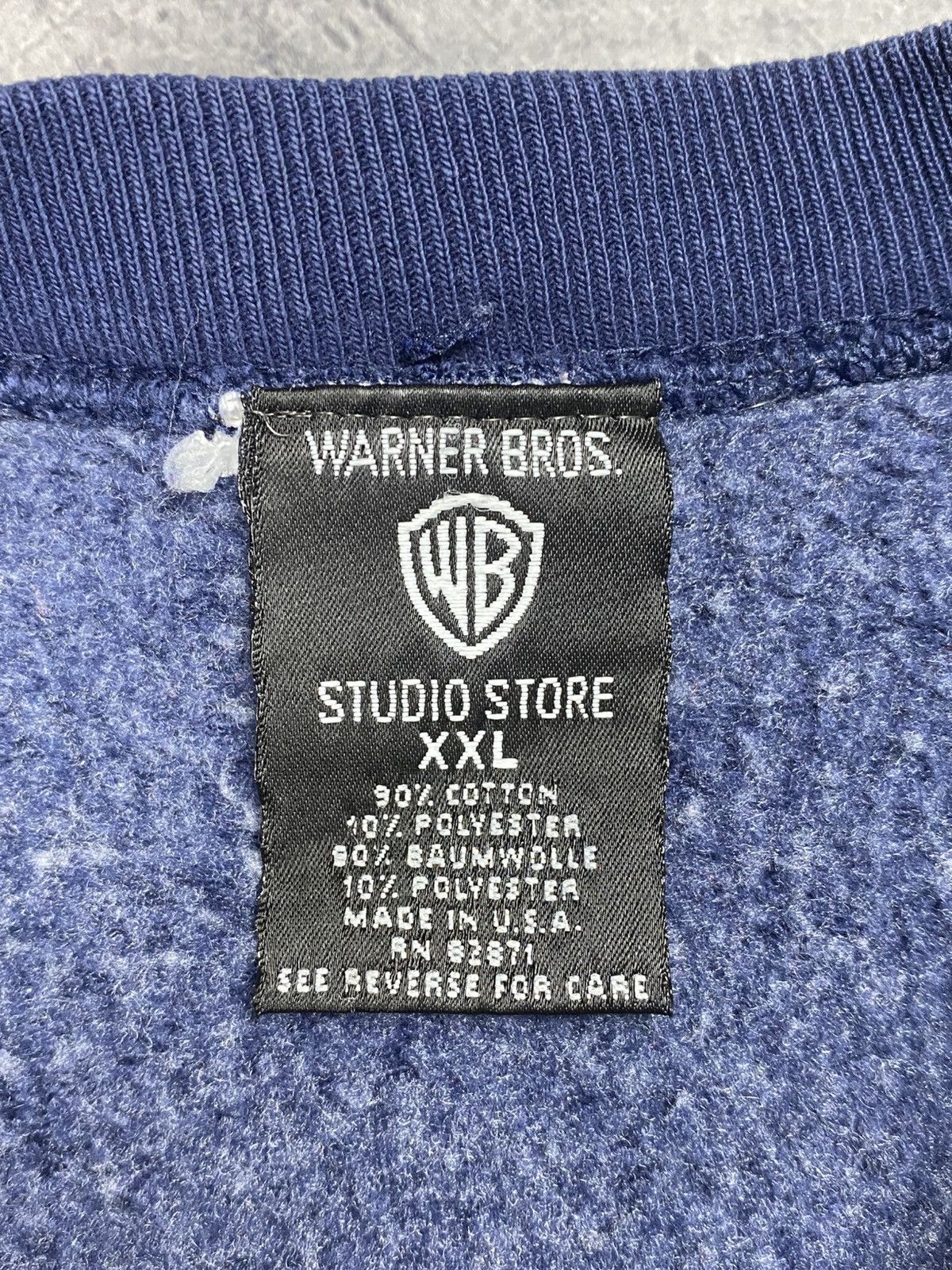 Warner Bros Taz Tasmanian Devil Warner Bros Distressed Sweatshirt USA Size US XXL / EU 58 / 5 - 21 Thumbnail