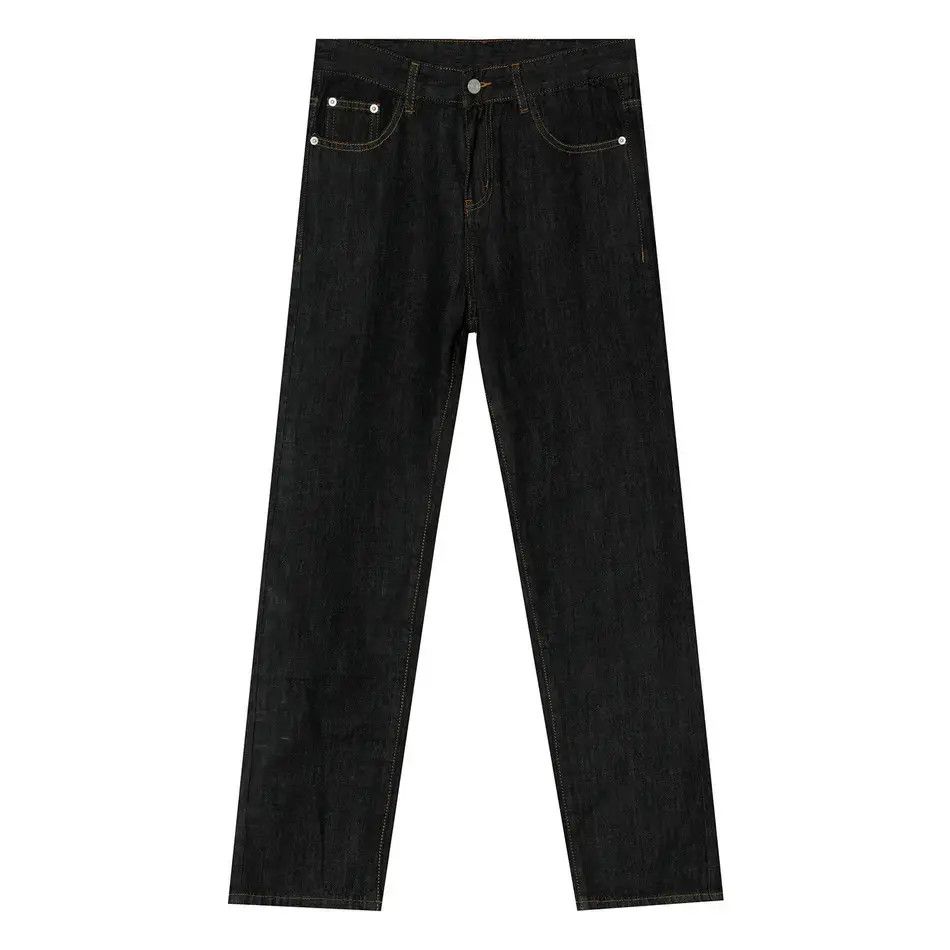 Japanese Brand Retro loose high street straight leg jeans Size US 32 / EU 48 - 5 Thumbnail