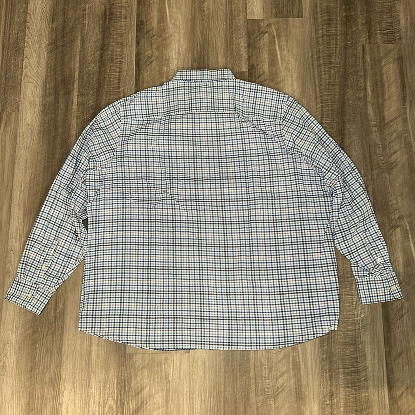 Liz Claiborne Claiborne Stretch Long Sleeve Button Down - 2XL Size US XXL / EU 58 / 5 - 3 Thumbnail