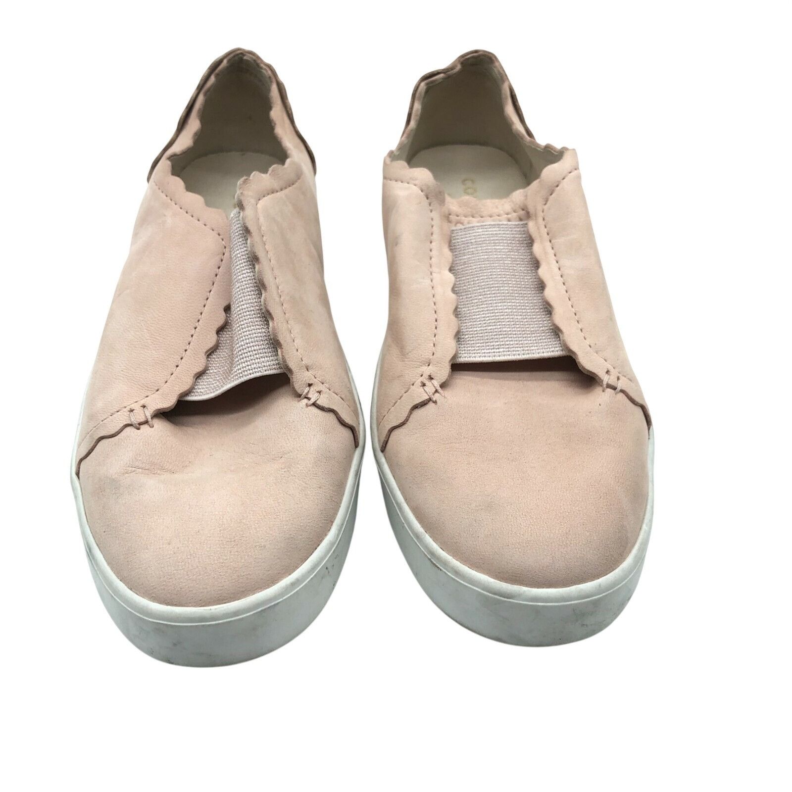 Cole Haan Cole Haan Womens Sneakers Grand OS Slip On Suede Blush Pink Size US 5.5 / IT 35.5 - 4 Thumbnail