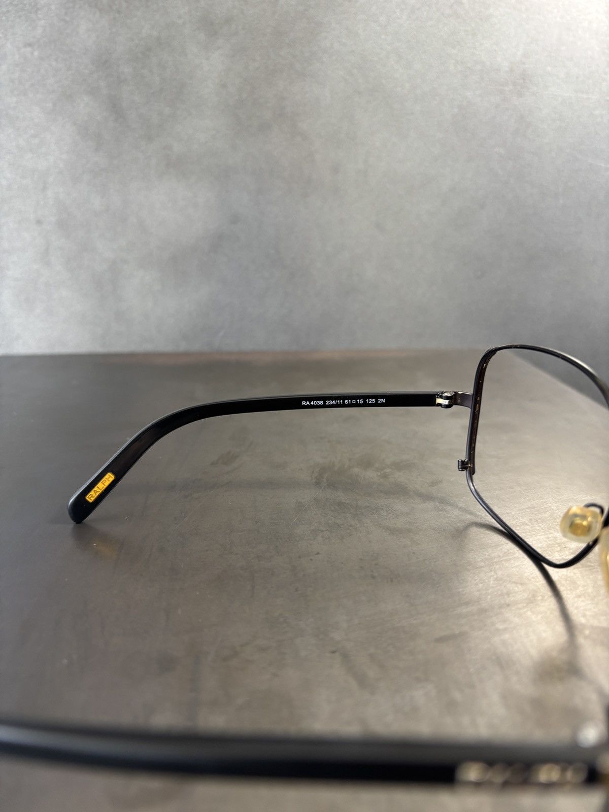 Polo Ralph Lauren 2000s Vintage Ralph Lauren Eyeglasses Frames RA 4038 Metal Size ONE SIZE - 9 Thumbnail
