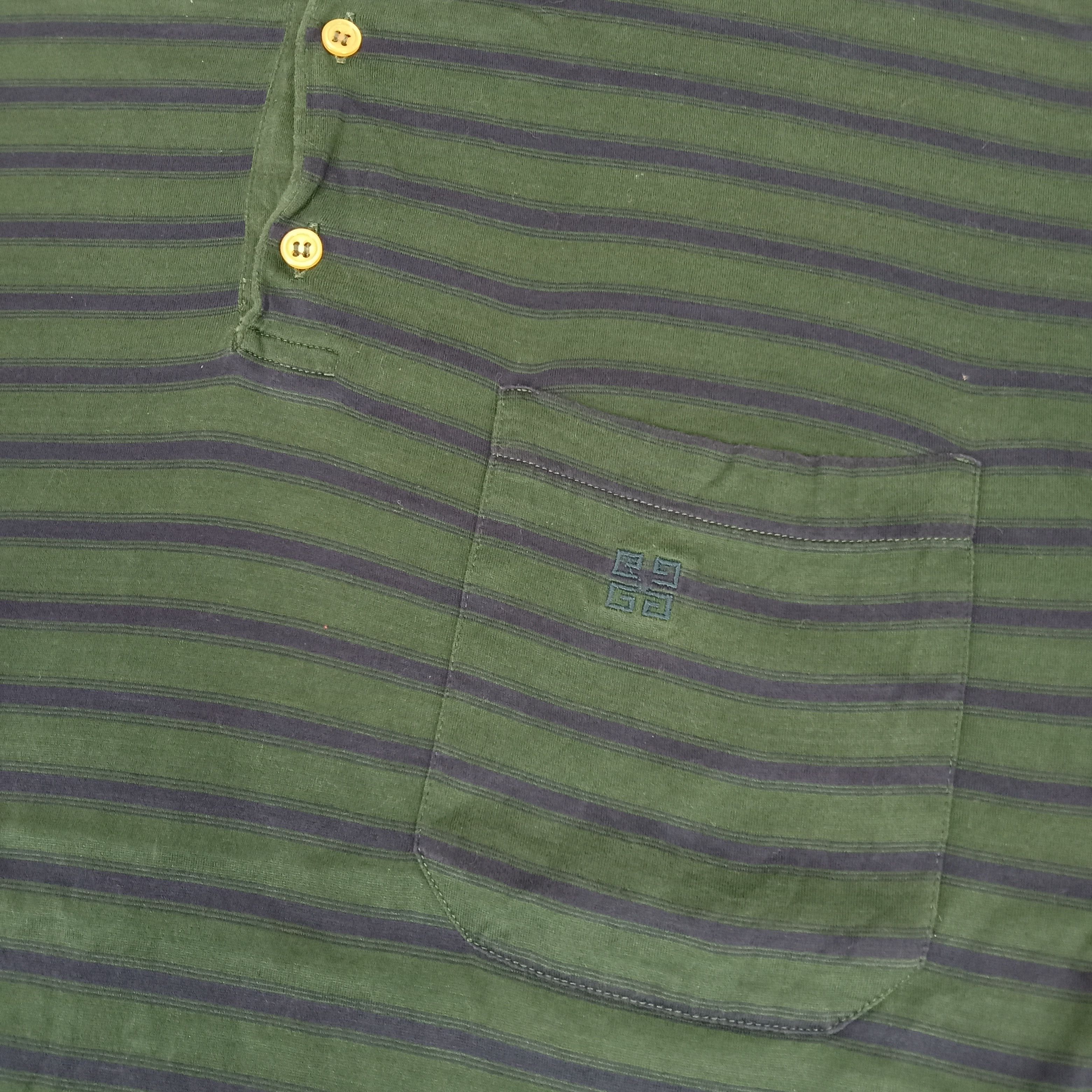 Givenchy Givenchy Luxury Brand Stripes Polos Size US M / EU 48-50 / 2 - 3 Thumbnail