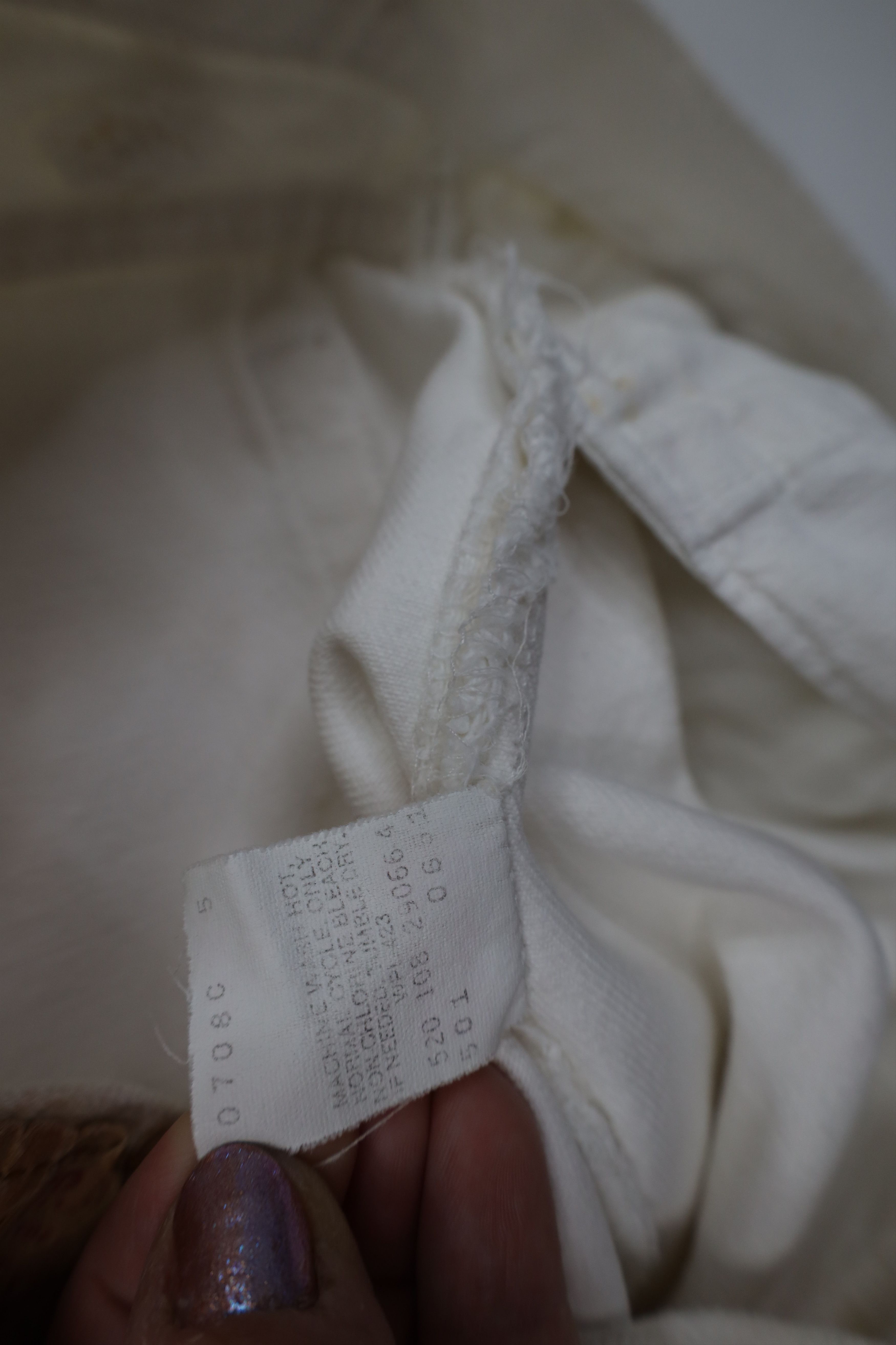 Levi's Vintage 90s Levis 501xx Fly Original Fit Jeans White USA Size US 34 / EU 50 - 11 Thumbnail