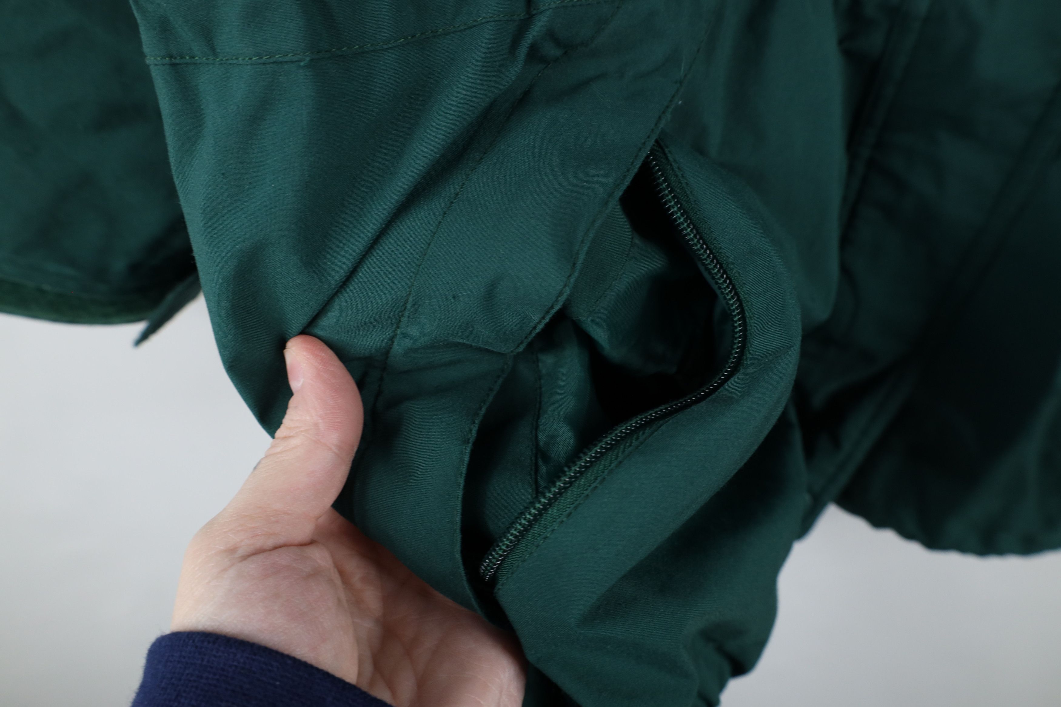 Eddie Bauer × Vintage Vintage 90s Eddie Bauer Waterproof Hooded Rain Jacket Size XL / US 12-14 / IT 48-50 - 8 Thumbnail