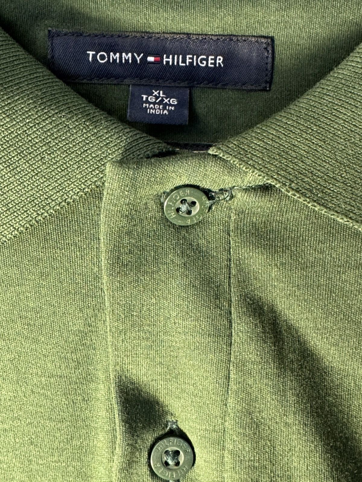 Tommy Hilfiger Tommy Hilfiger Polo Size US XL / EU 56 / 4 - 4 Thumbnail