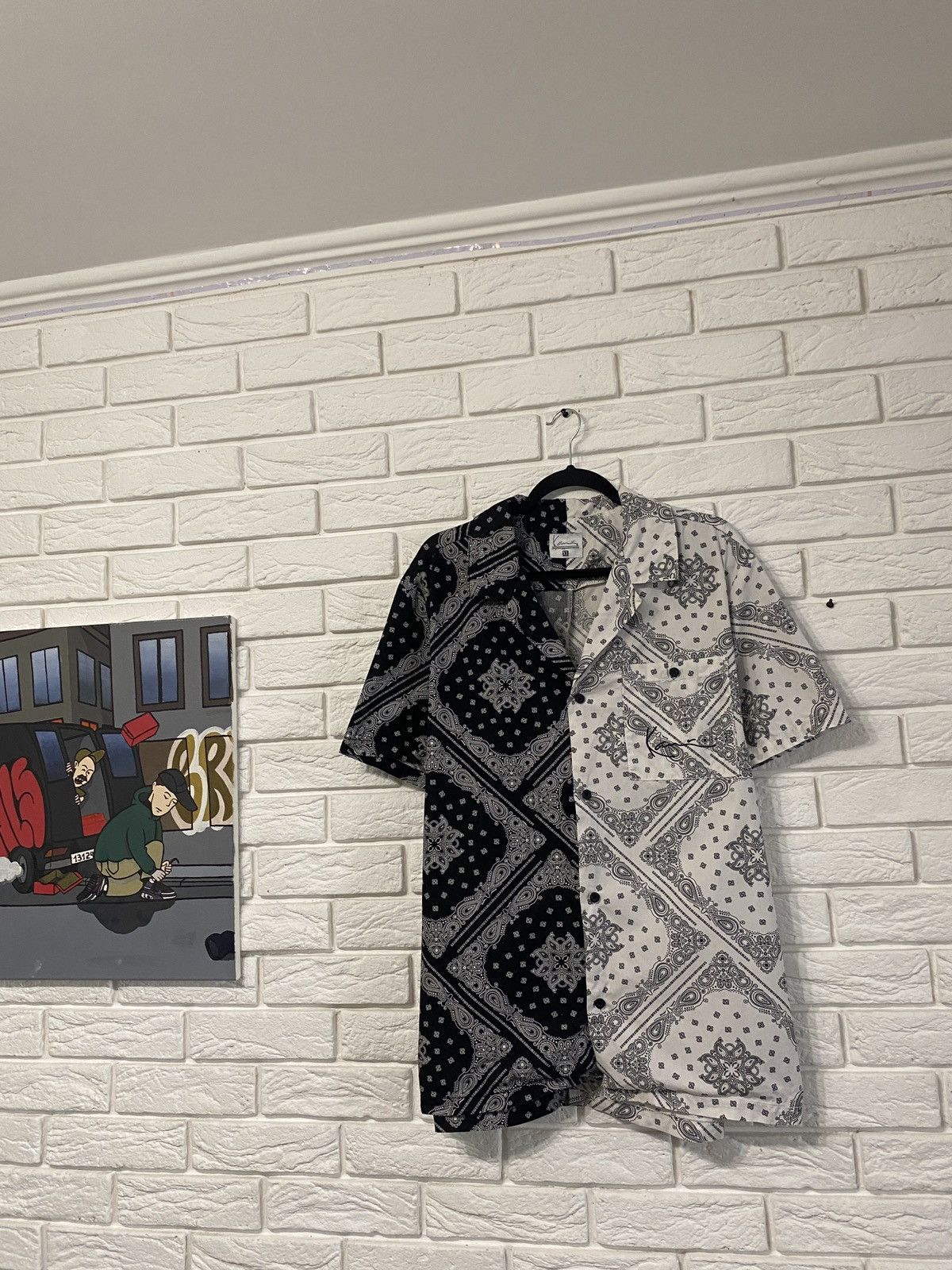 Karl Kani Karl Kani Shirt CHEST SIGNATURE PAISLEY BLOCK RESORT Size US XL / EU 56 / 4 - 1 Thumbnail